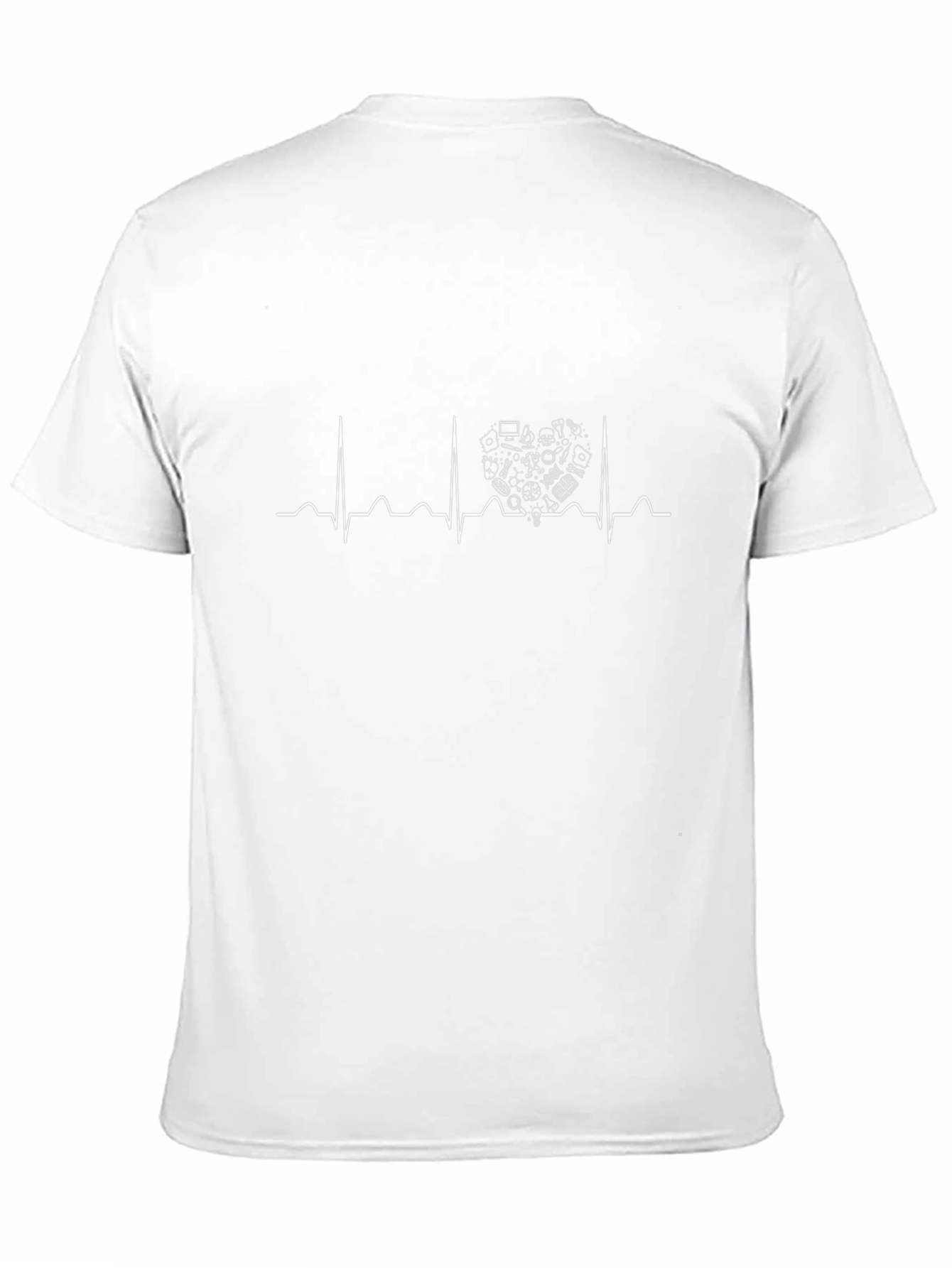 Heartbeat Science Tee - Black