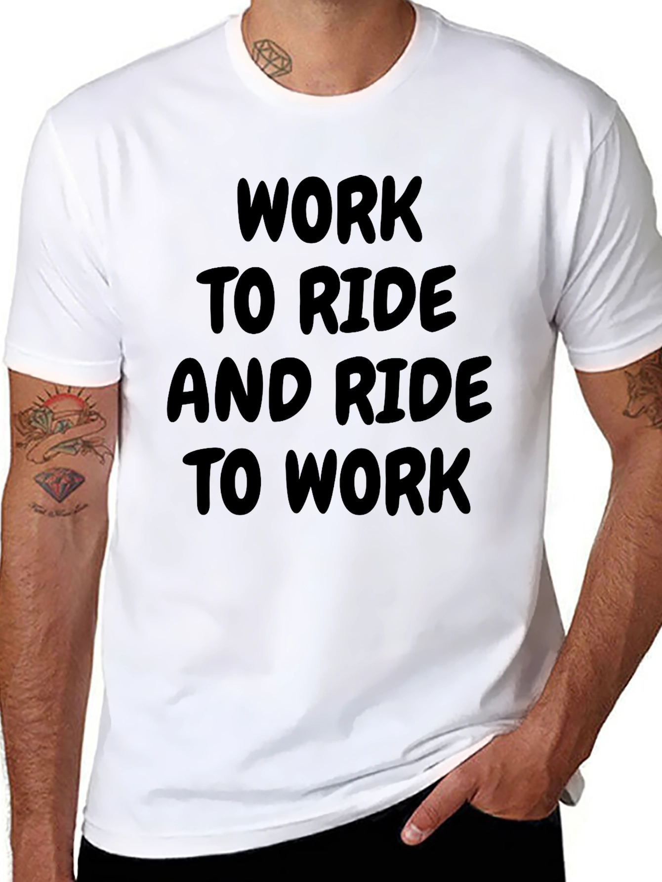 Work To Ride Graphic Tee