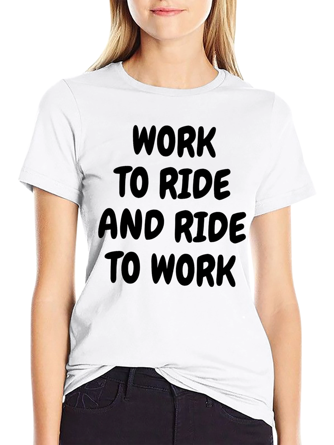 Work To Ride Graphic Tee