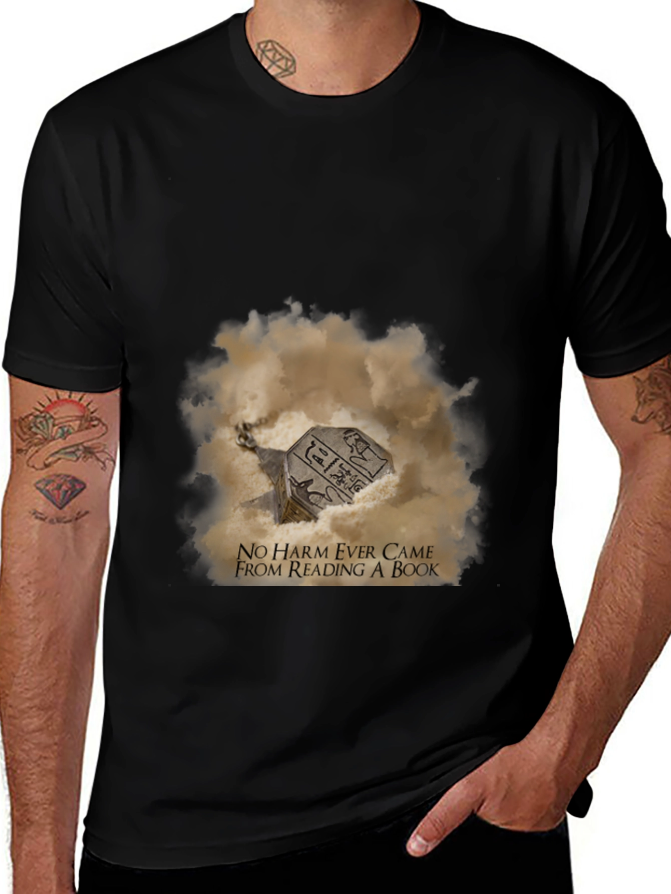 Ancient Wisdom Tee - No Harm Reading