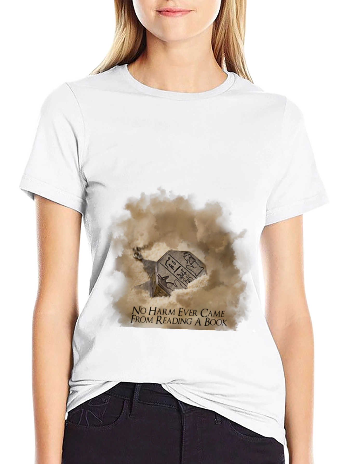 Ancient Wisdom Tee - No Harm Reading
