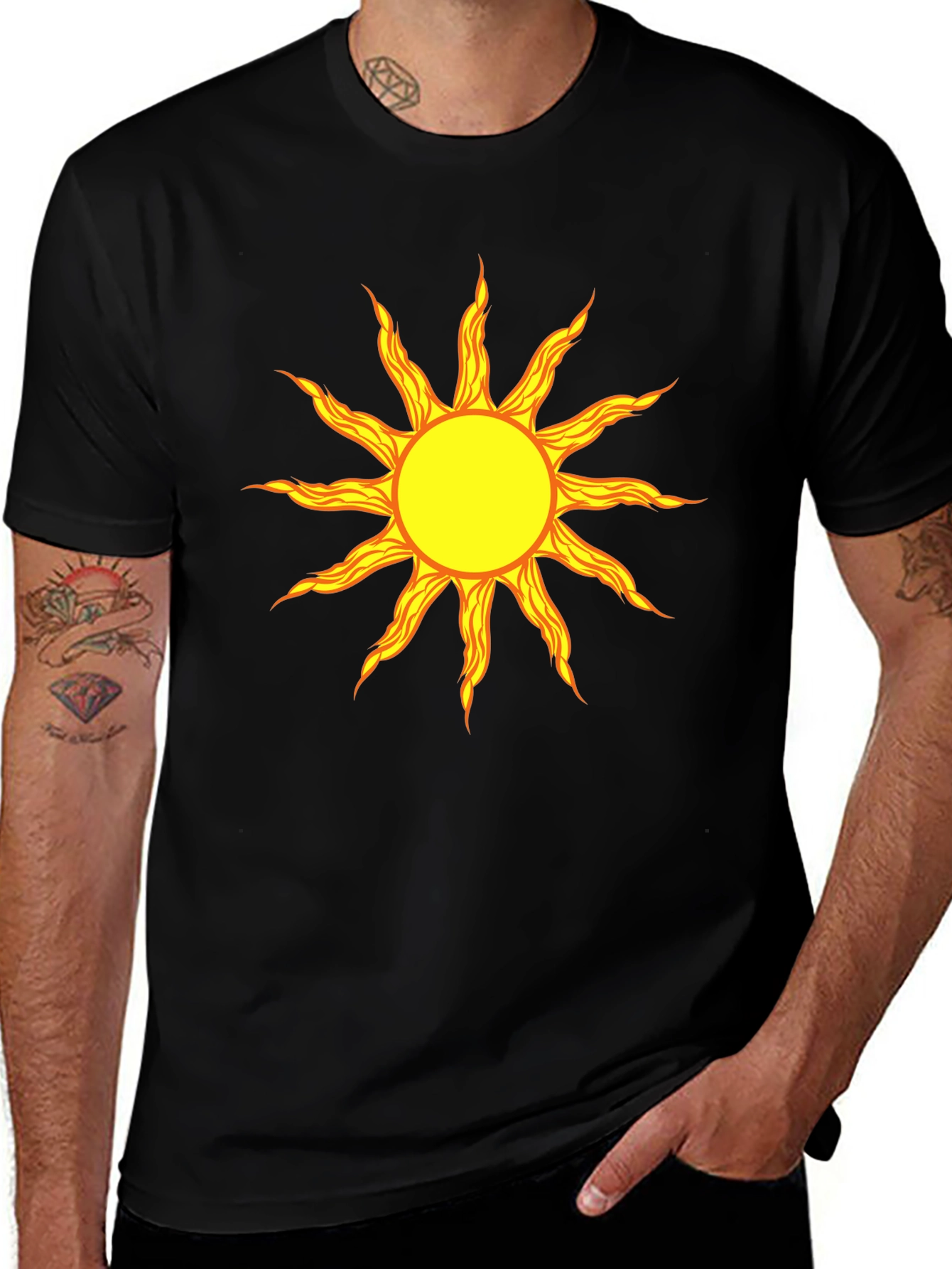 Sunburst Graphic Tee - Bold & Bright