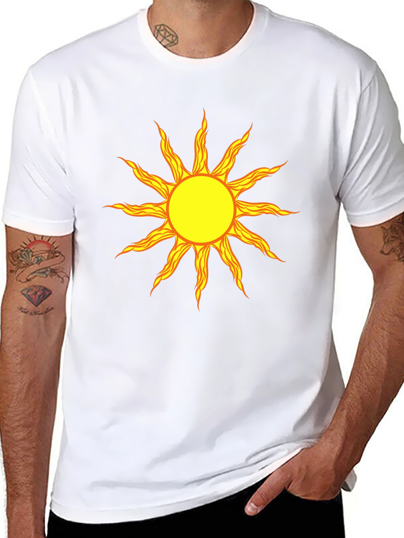 Sunburst Graphic Tee - Bold & Bright