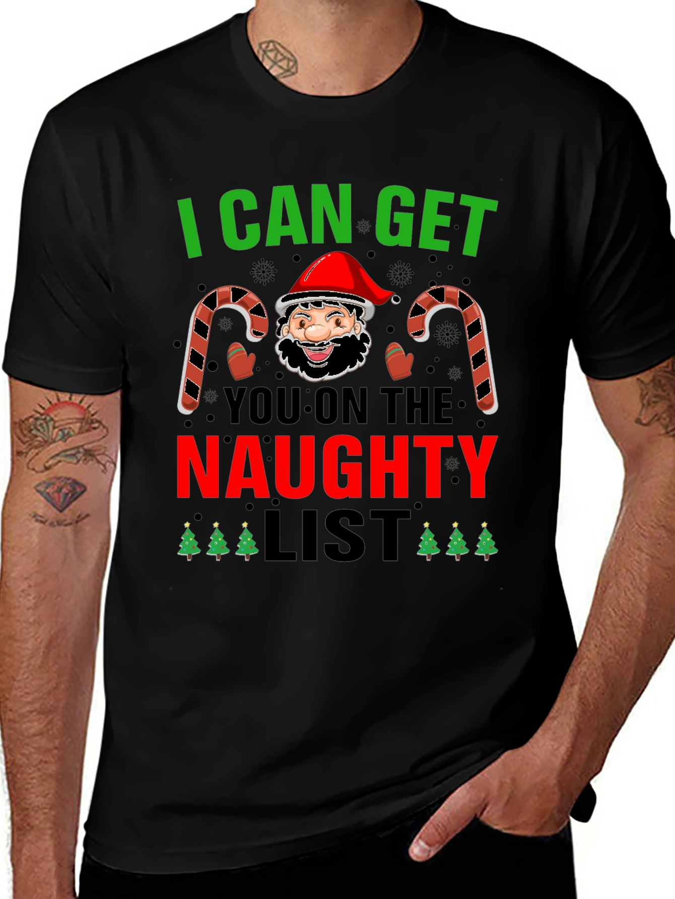 Naughty List Christmas T-Shirt