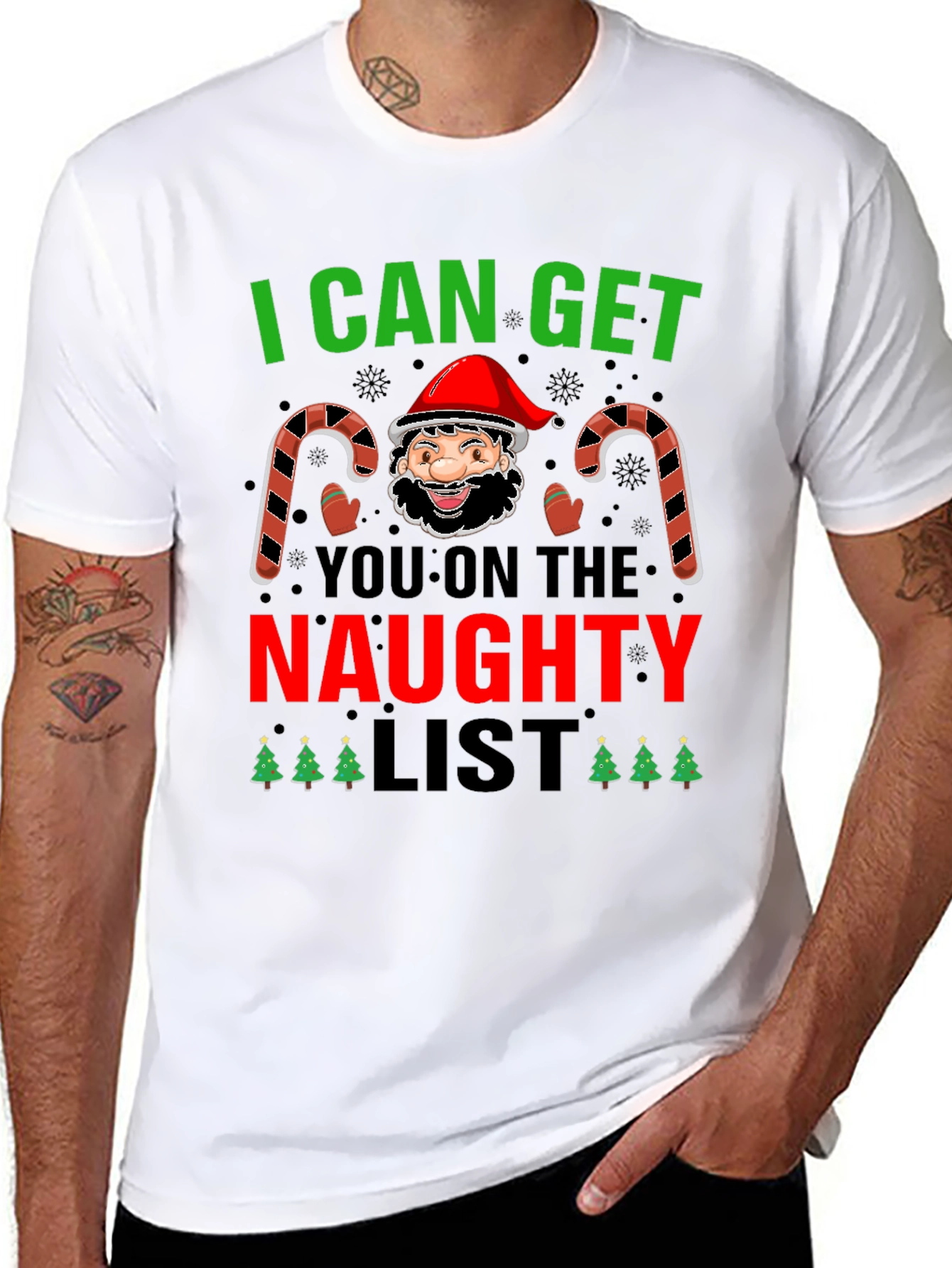 Naughty List Christmas T-Shirt