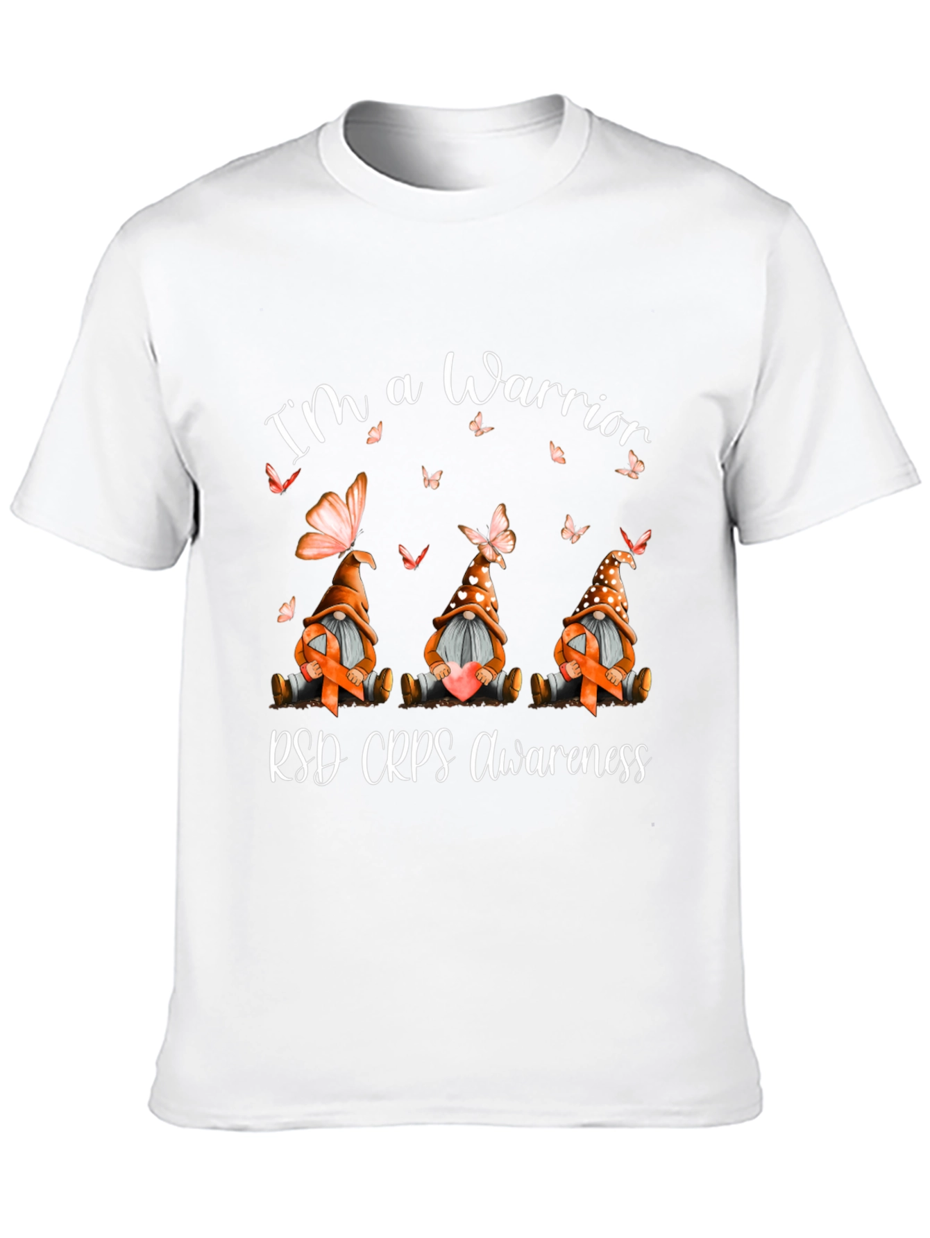 RSD CRPS Awareness Warrior Gnome T-Shirt