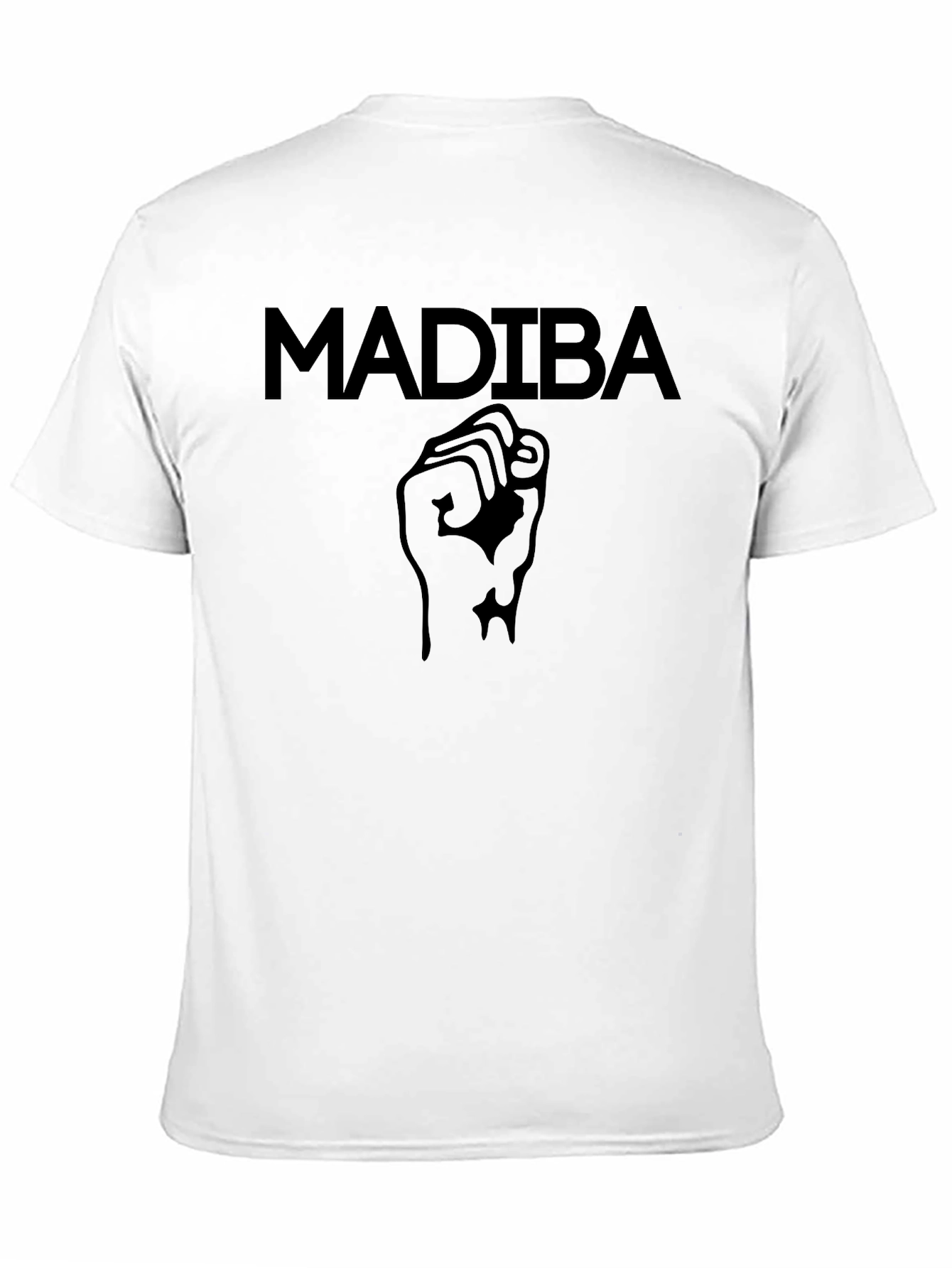 Madiba Fist Black Graphic Tee - Unisex
