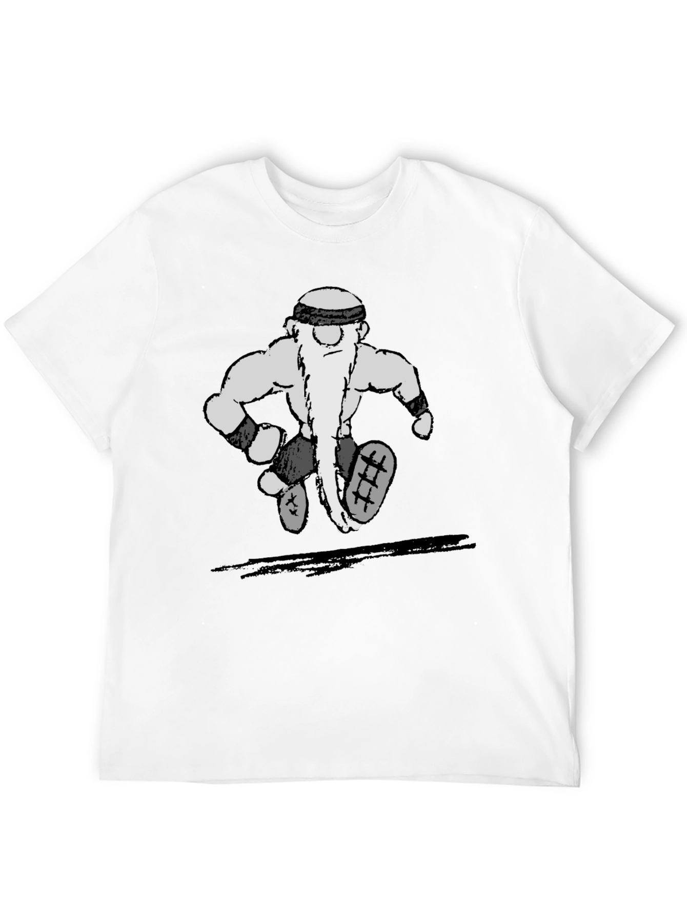 Dwarf Runner Graphic Tee - Mens Black T-Shirt