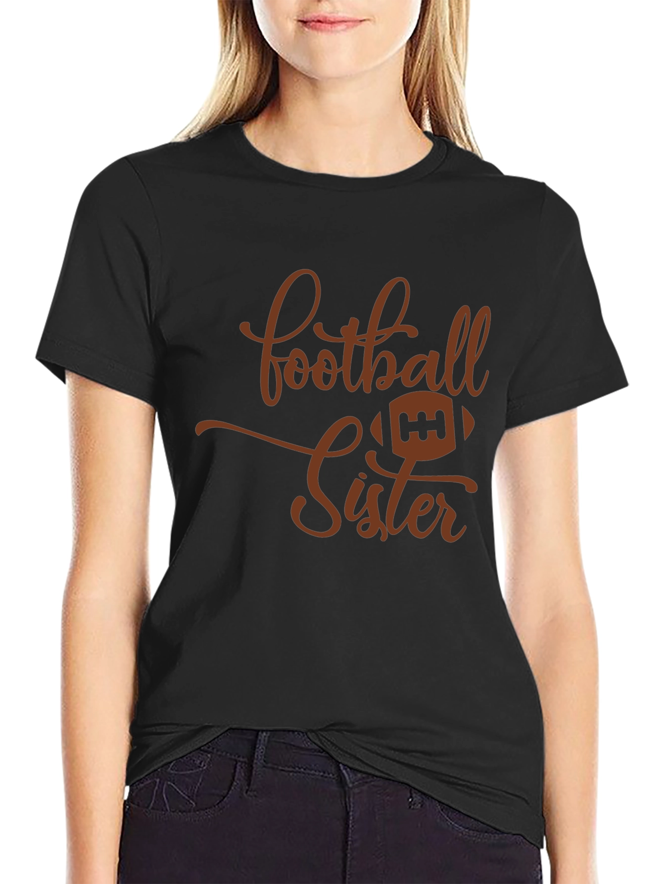 Football Sister Graphic Tee