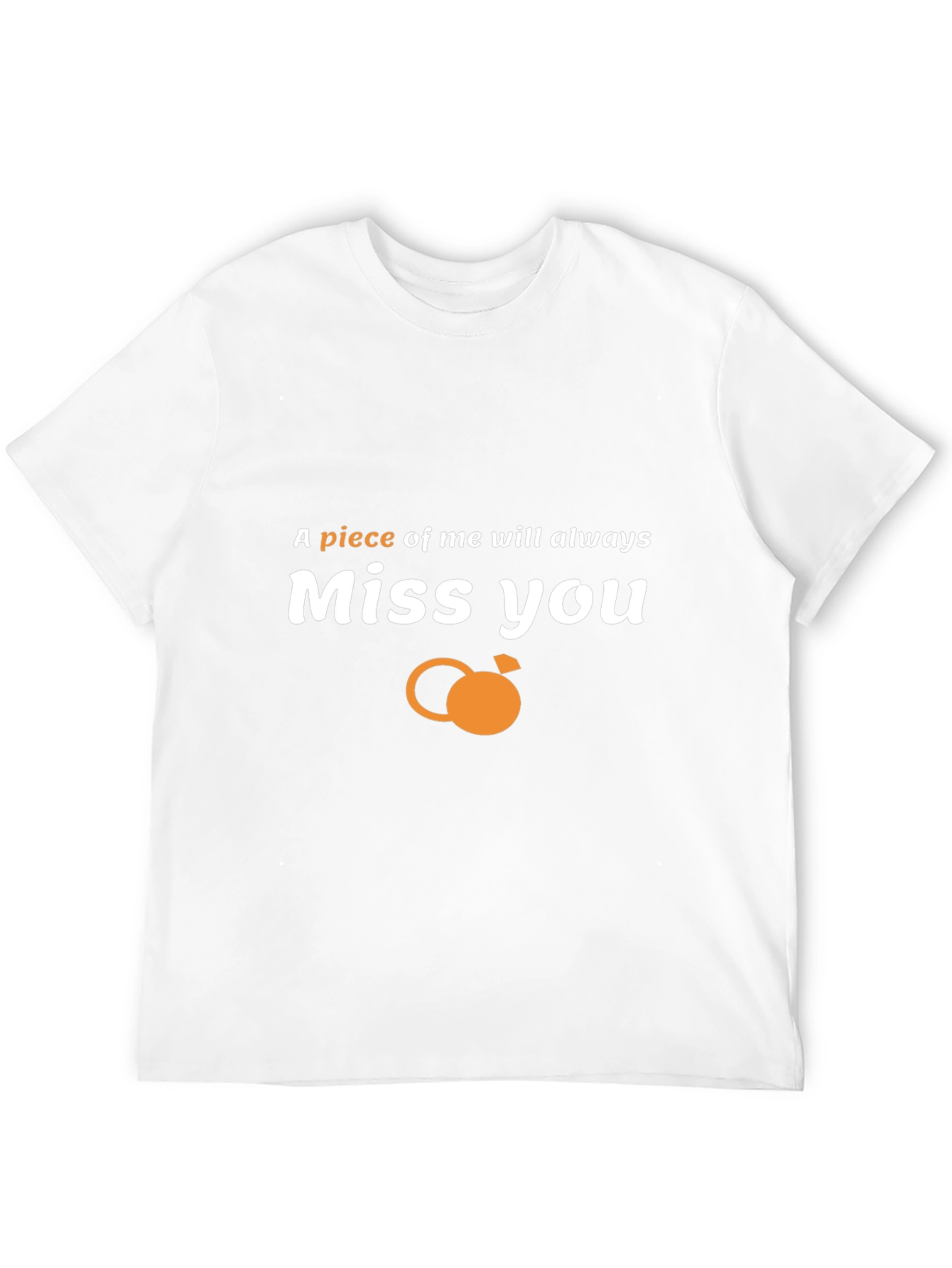 Miss You Graphic Print T-Shirt