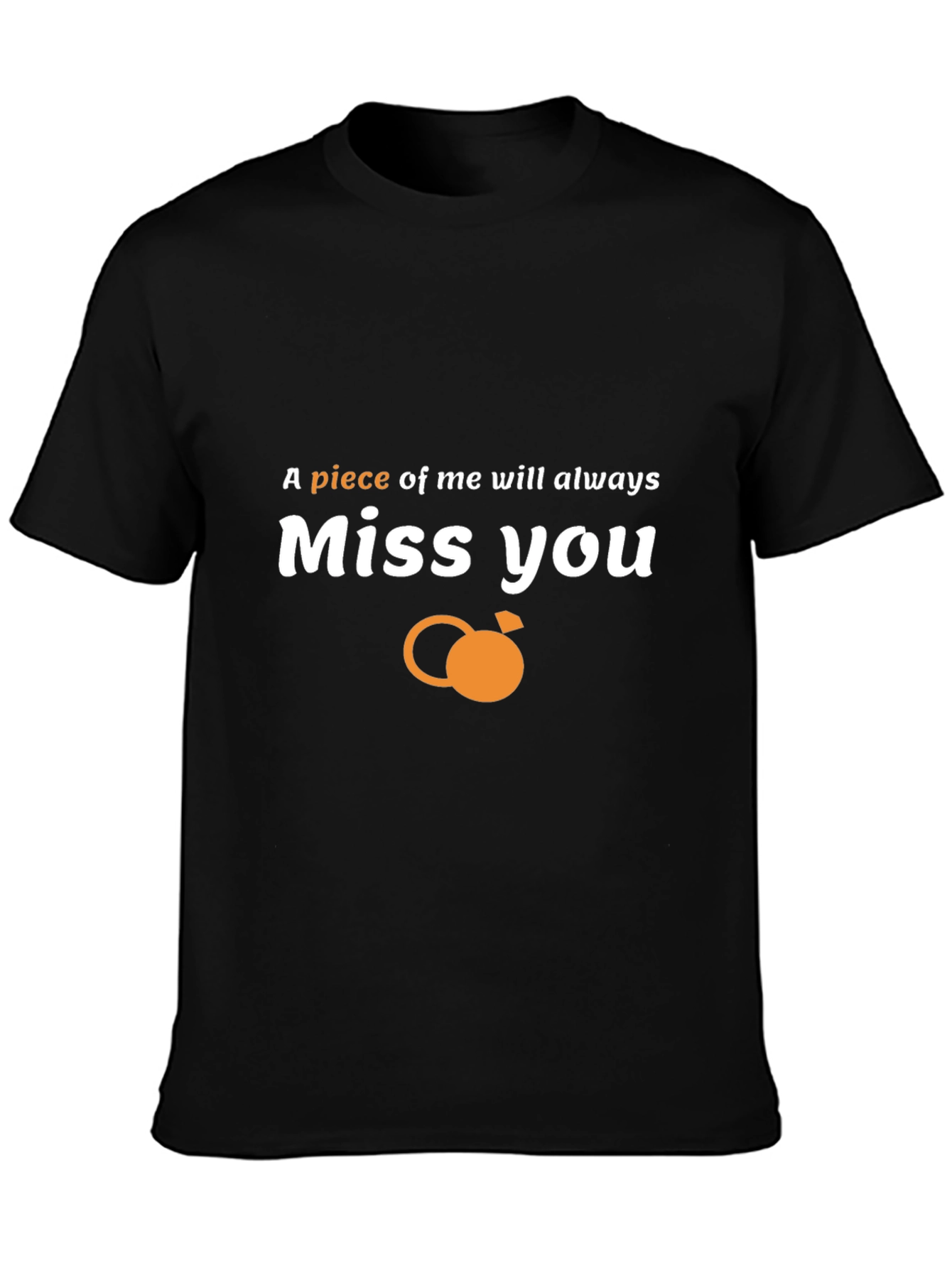 Miss You Graphic Print T-Shirt