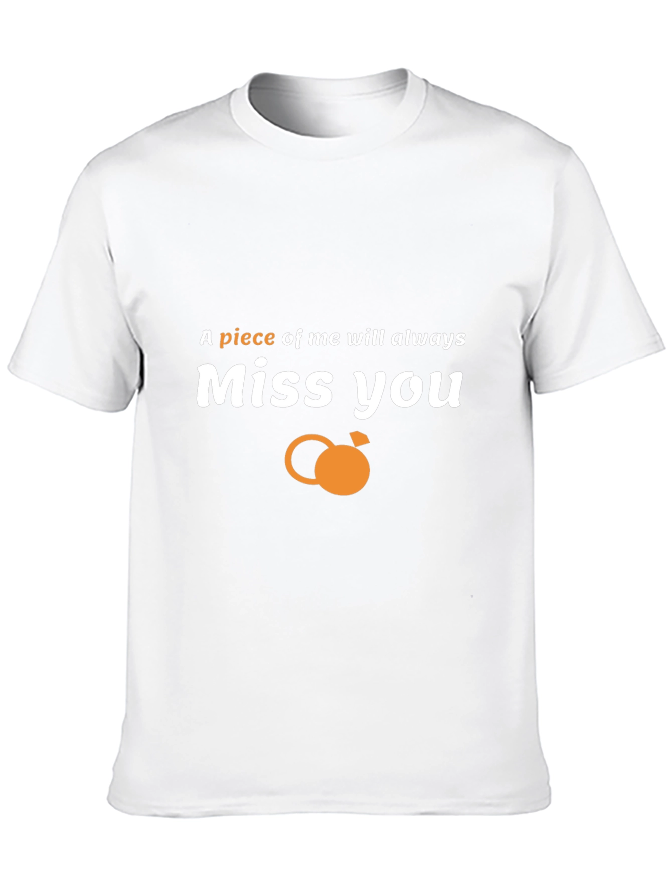 Miss You Graphic Print T-Shirt