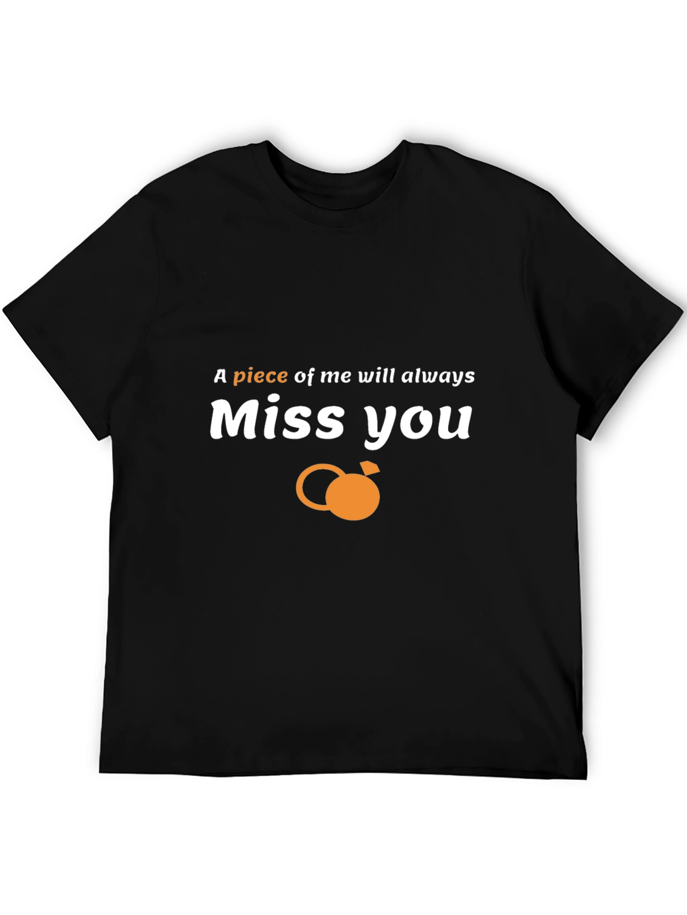Miss You Graphic Print T-Shirt
