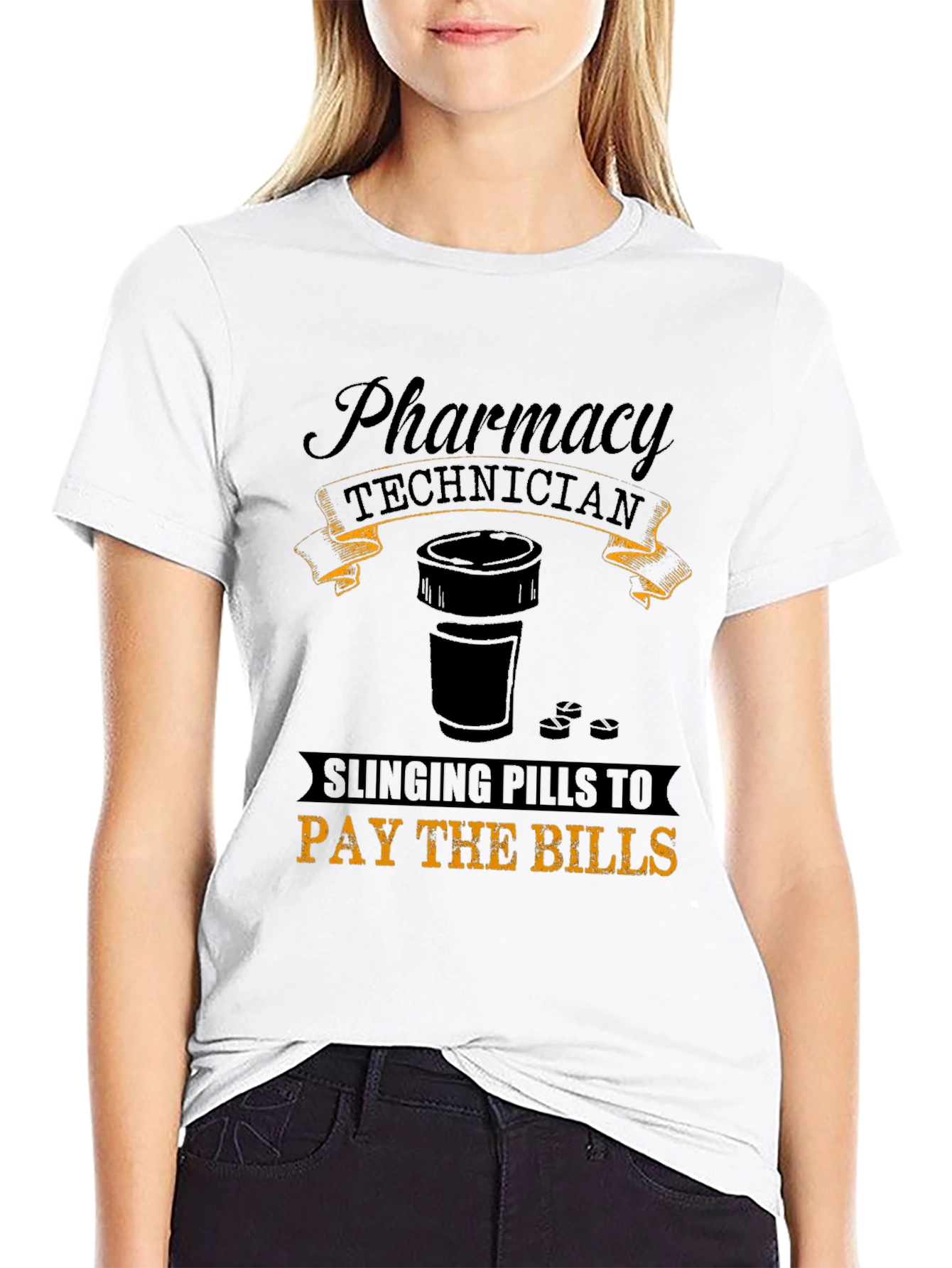Pharmacy Technician Funny Graphic T-Shirt