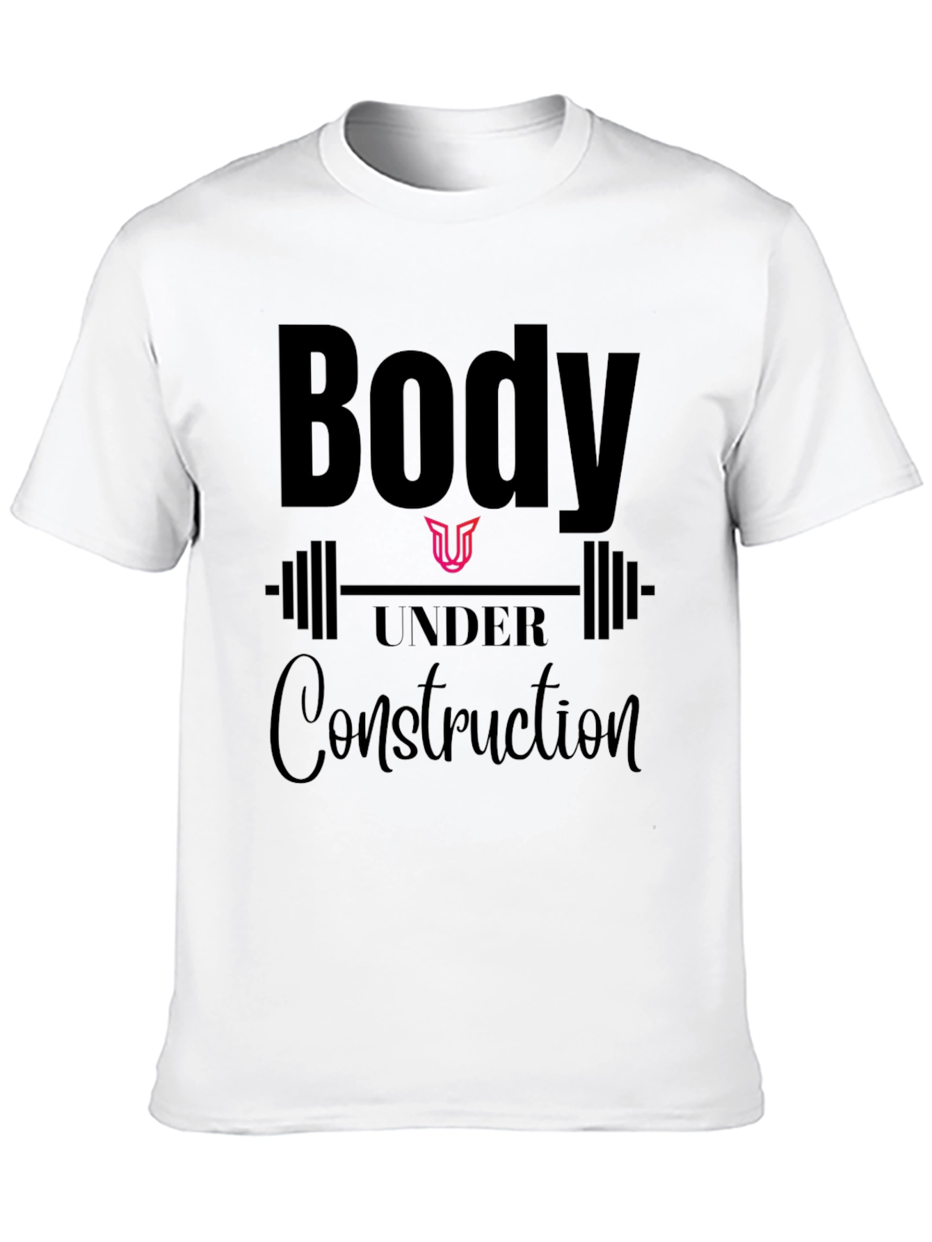 Body Under Construction Graphic Tee - Fitness Apparel