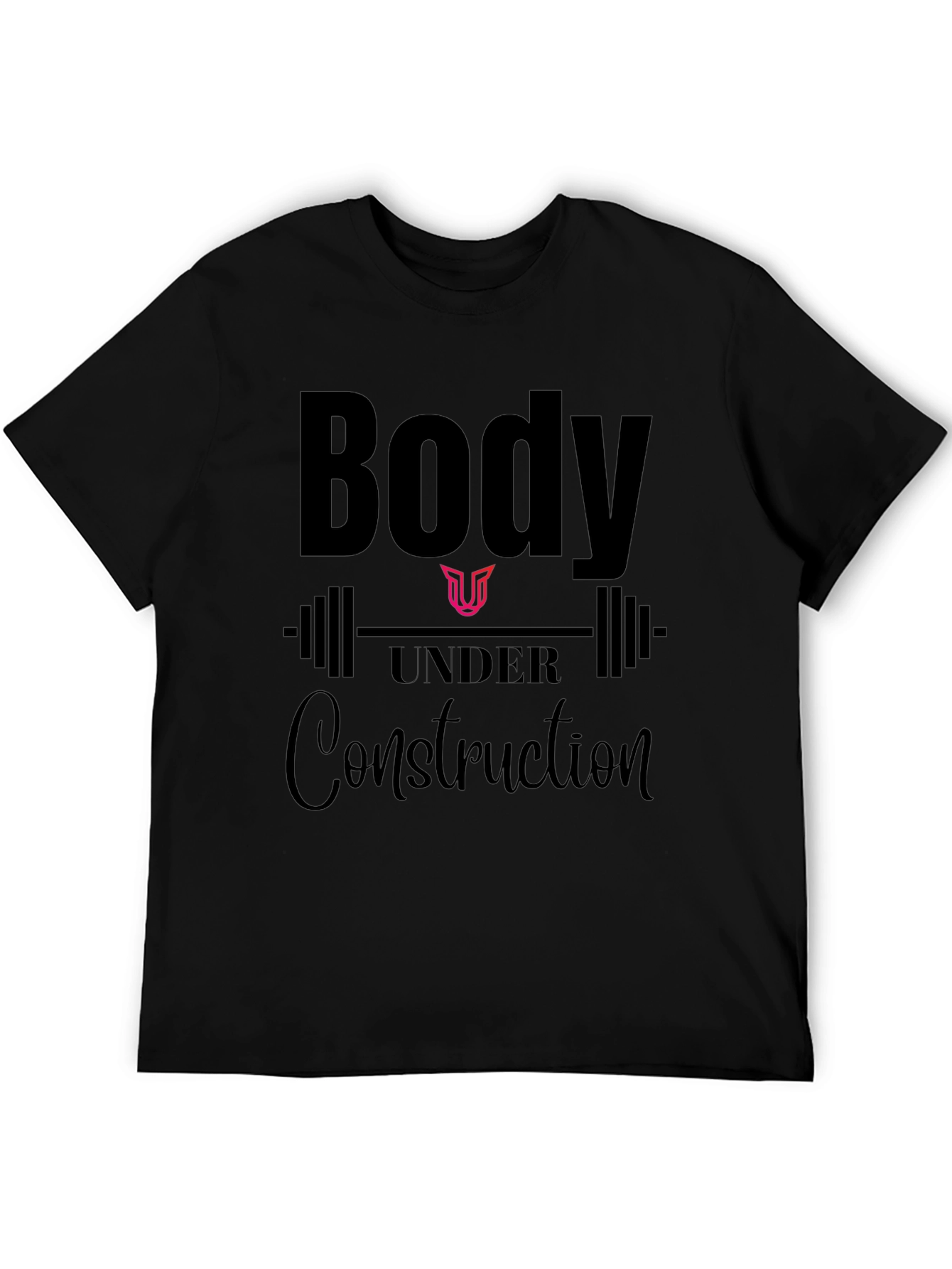 Body Under Construction Graphic Tee - Fitness Apparel