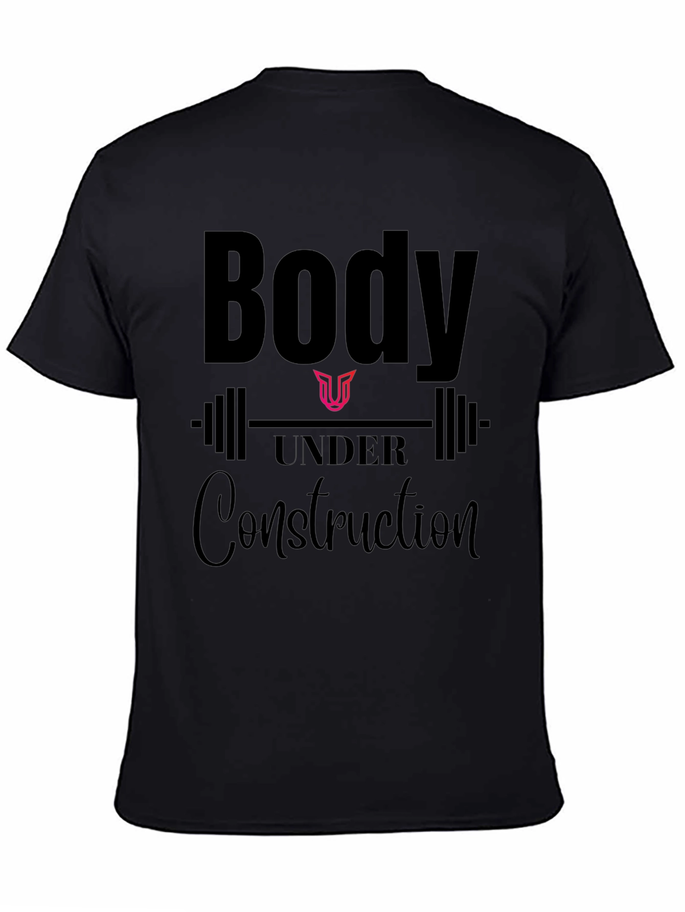 Body Under Construction Graphic Tee - Fitness Apparel