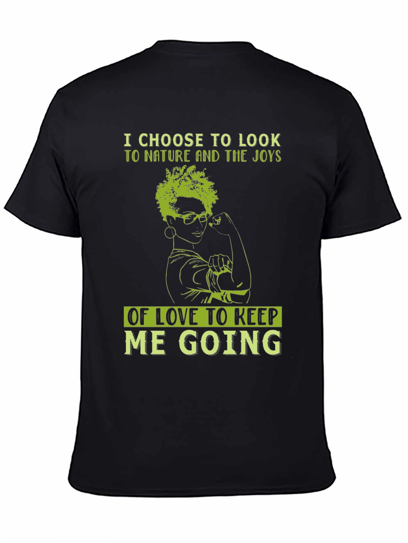 Nature & Love T-Shirt - Inspirational Graphic Tee