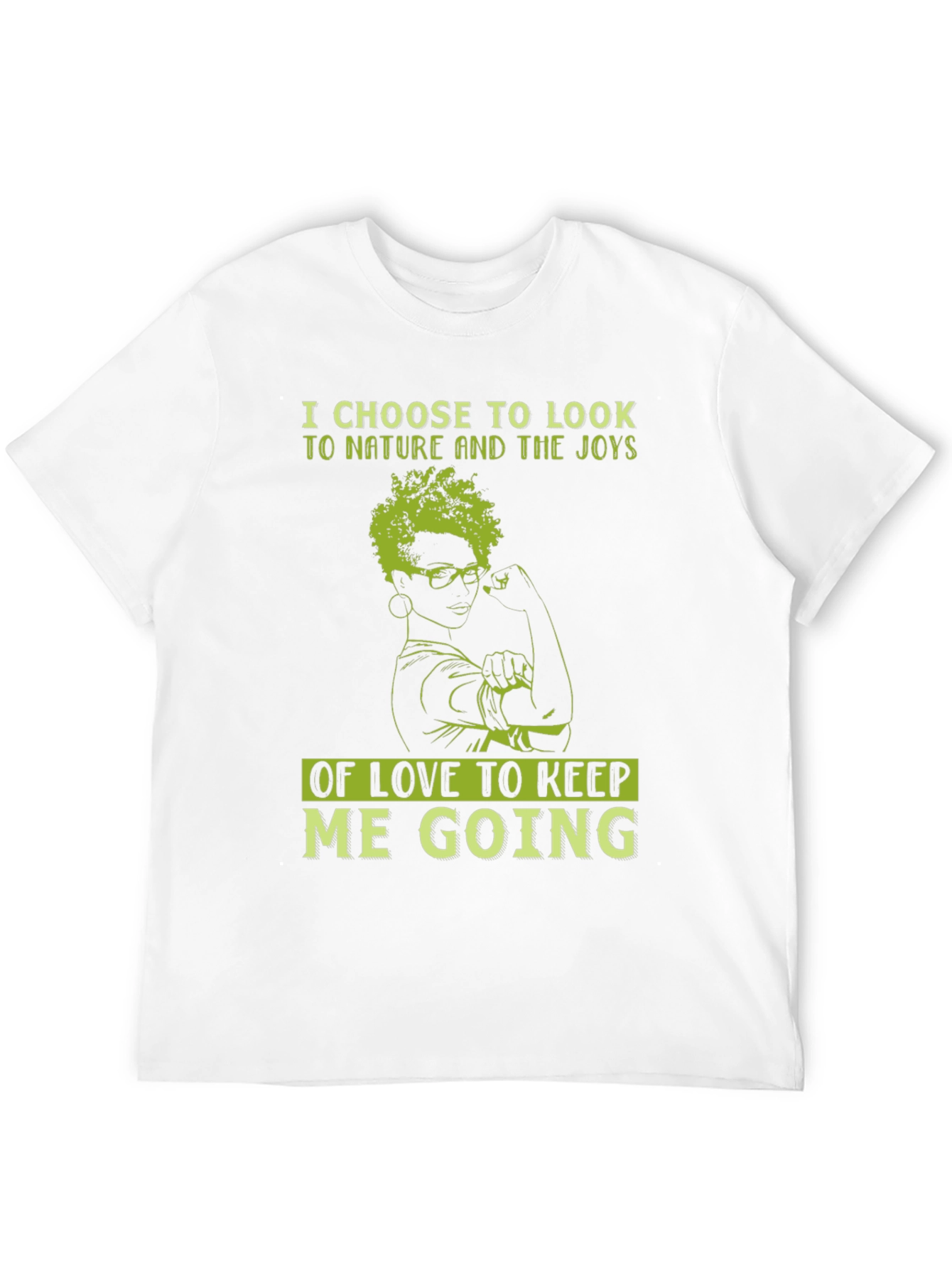Nature & Love T-Shirt - Inspirational Graphic Tee