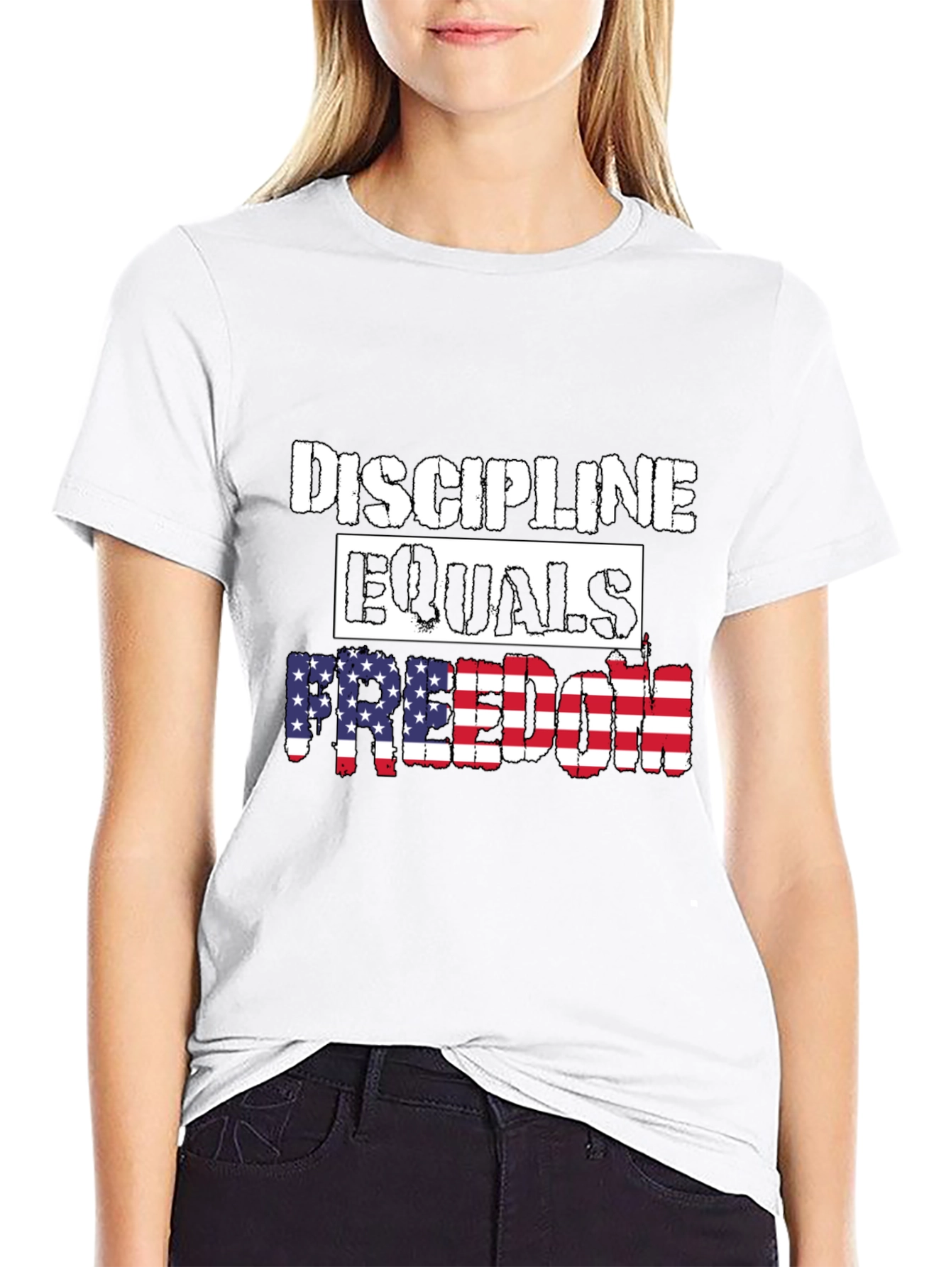 Discipline Equals Freedom Patriotic T-Shirt