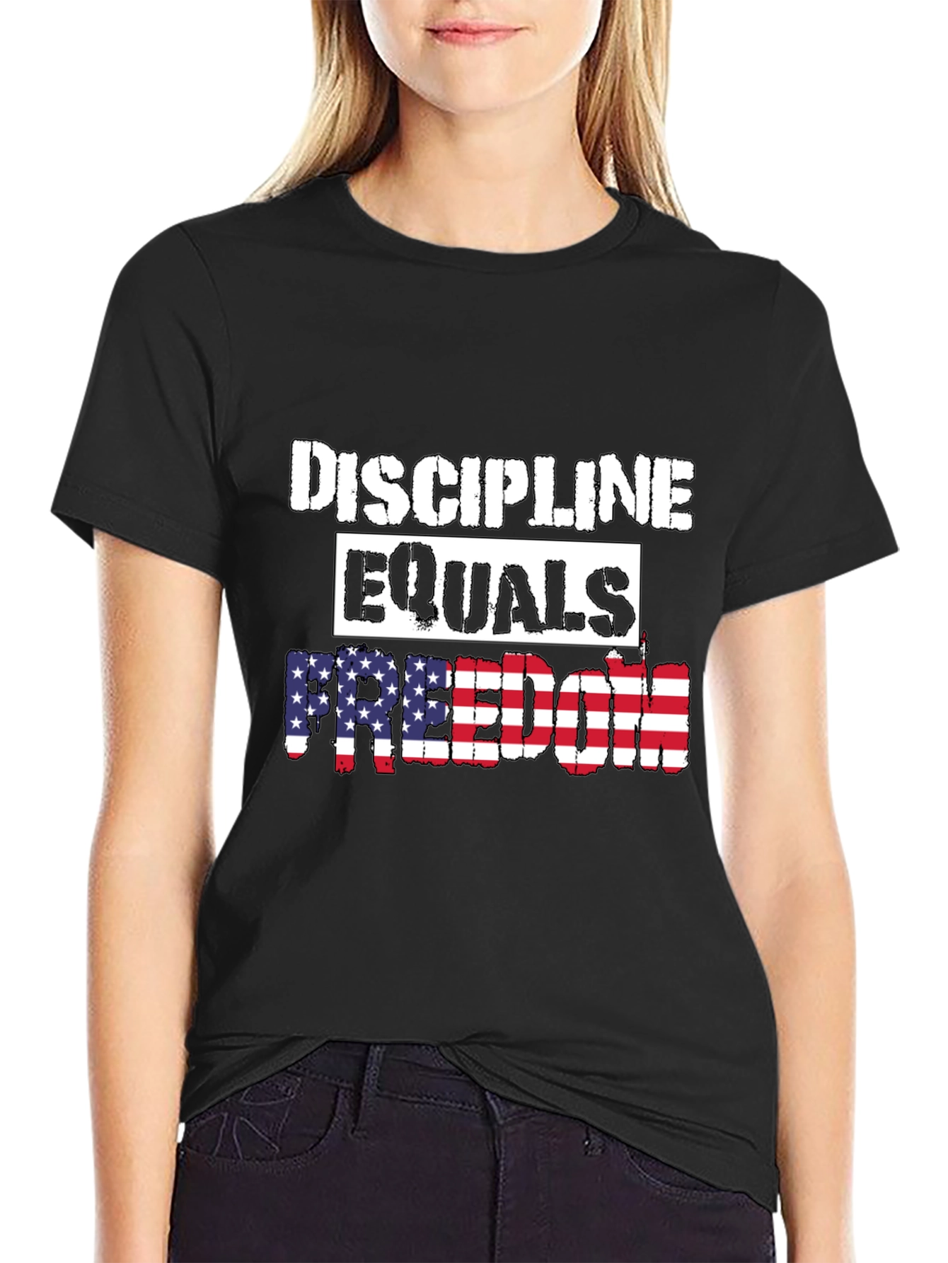 Discipline Equals Freedom Patriotic T-Shirt