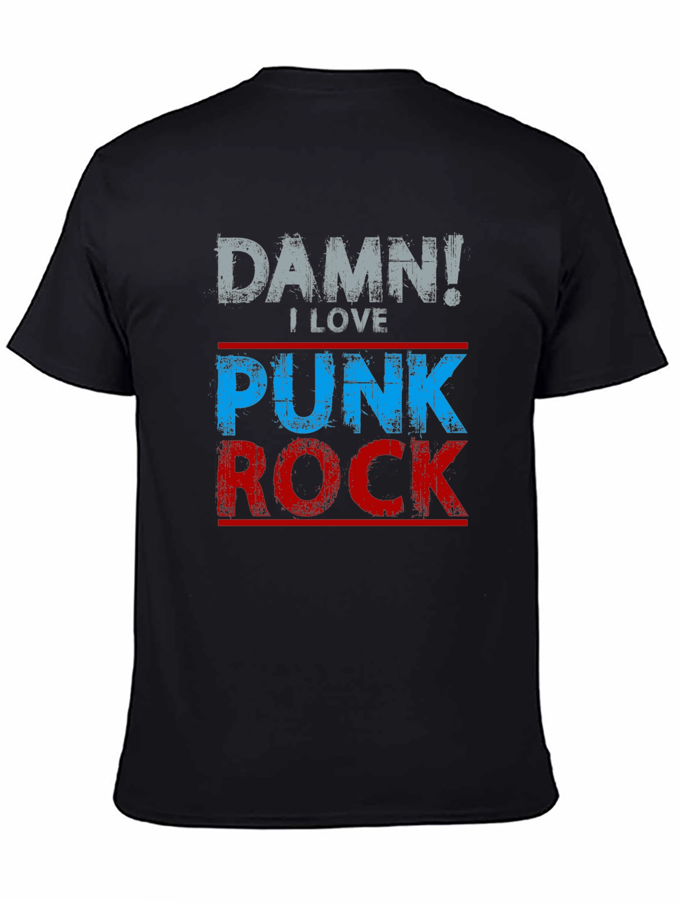 Damn! I Love Punk Rock Graphic Tee