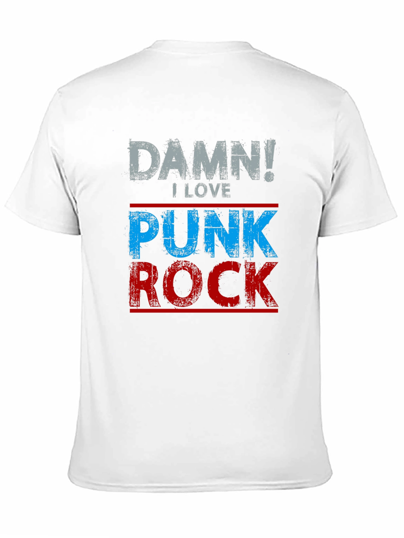 Damn! I Love Punk Rock Graphic Tee