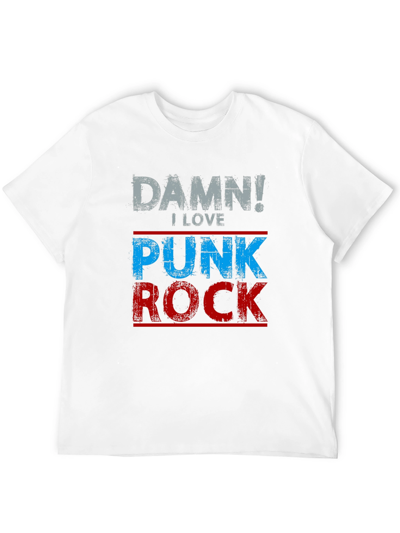 Damn! I Love Punk Rock Graphic Tee