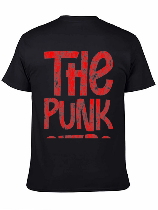 The Punk T-Shirt - Distressed Red Print