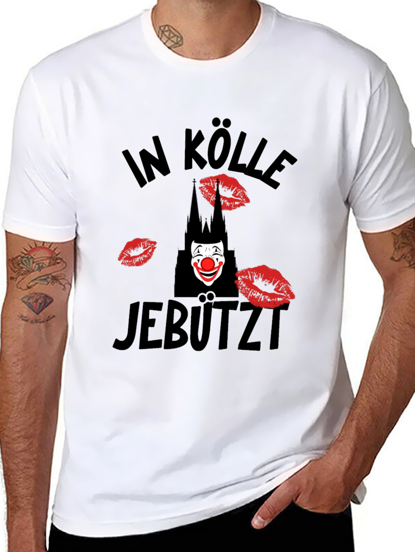 In Kölle Jebützt Clown T-Shirt
