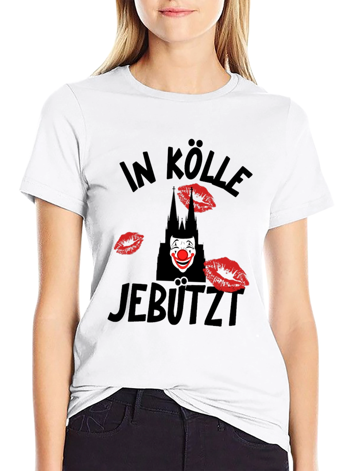 In Kölle Jebützt Clown T-Shirt