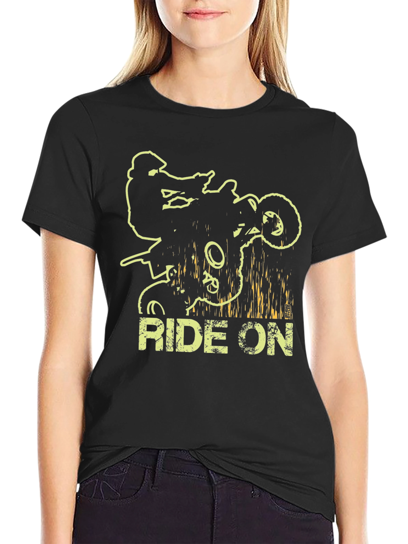 Ride On ATV Black T-Shirt