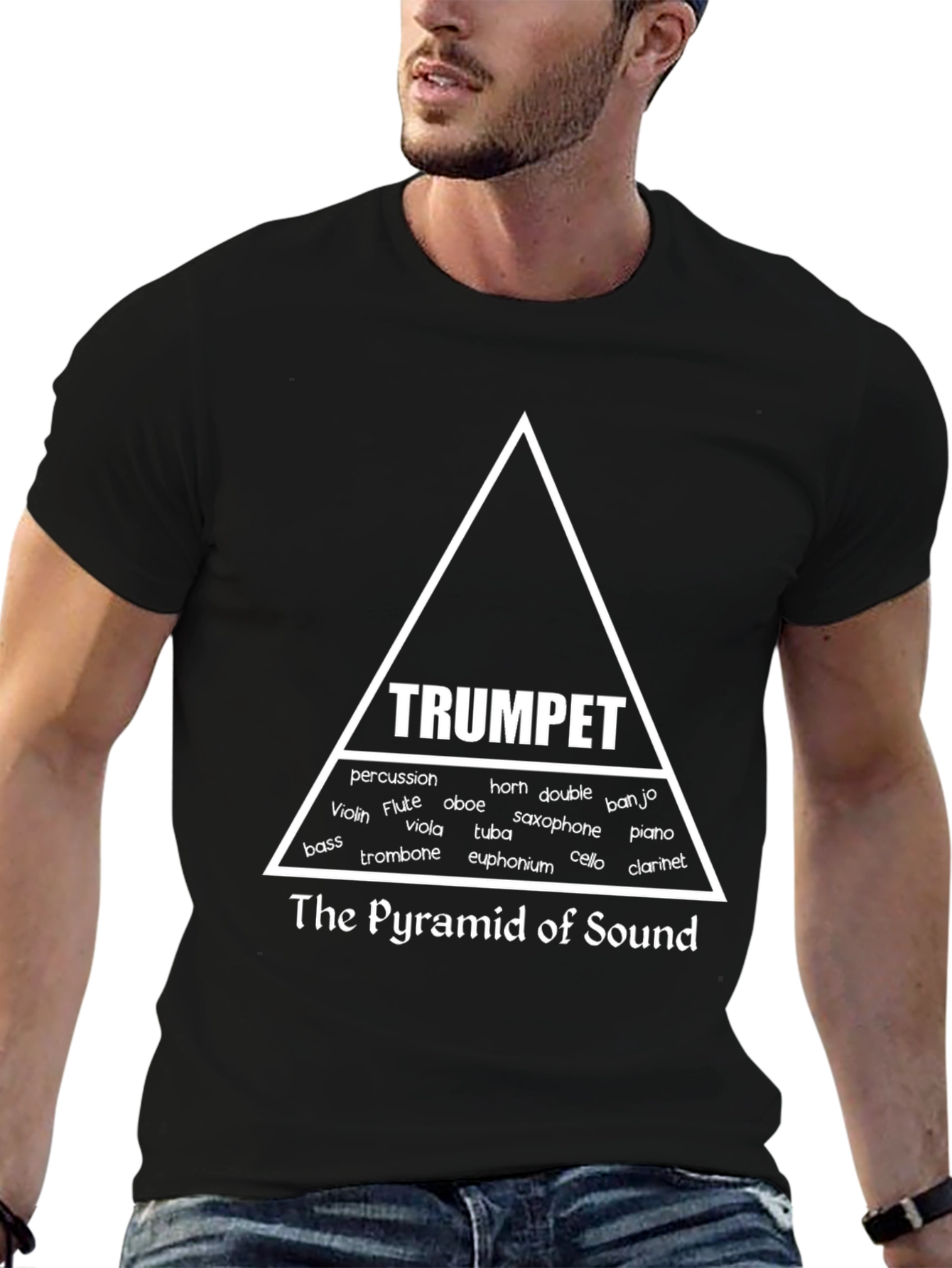 Pyramid of Sound Trumpet T-Shirt