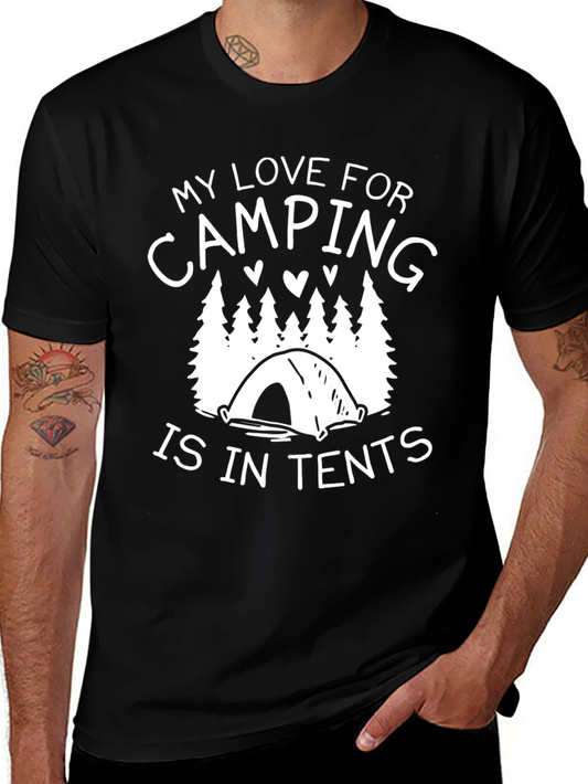 Camping Lover Tee - In Tents Graphic