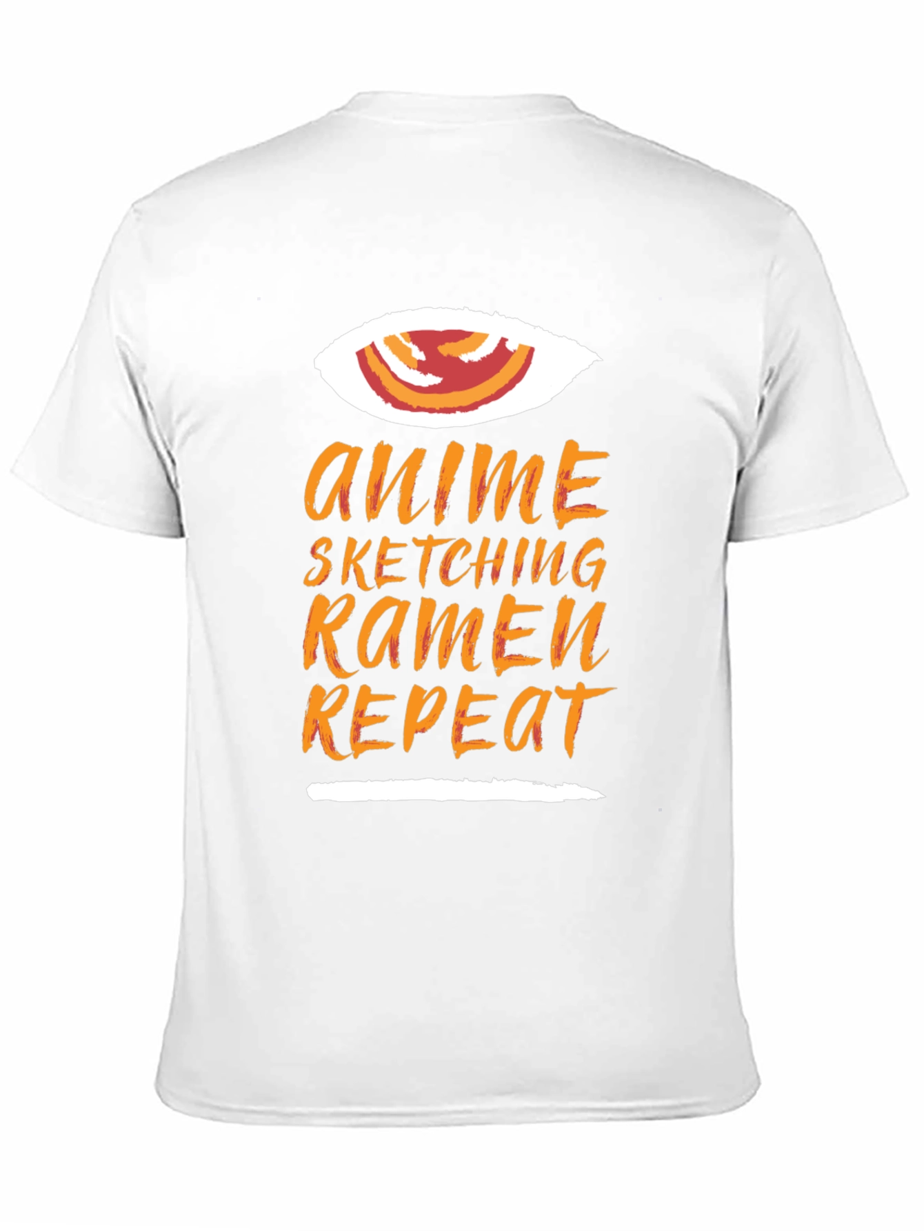 Anime Sketching Ramen Repeat Graphic Tee