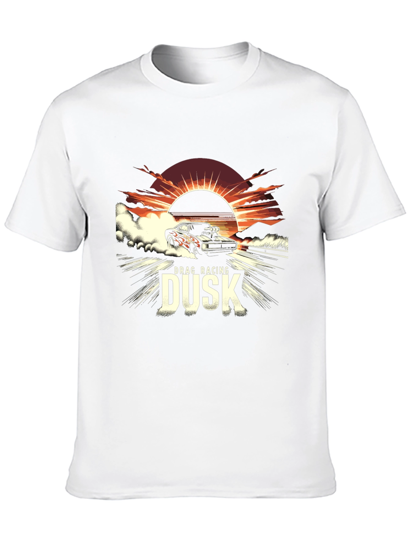 Drag Racing Dusk T-Shirt - Muscle Car Tee