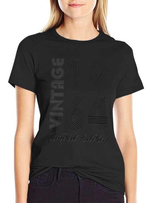 Vintage 1964 Limited Edition Black Graphic T-Shirt
