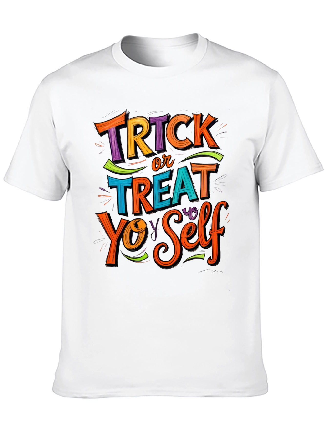 Trick or Treat Yo Self Halloween T-Shirt