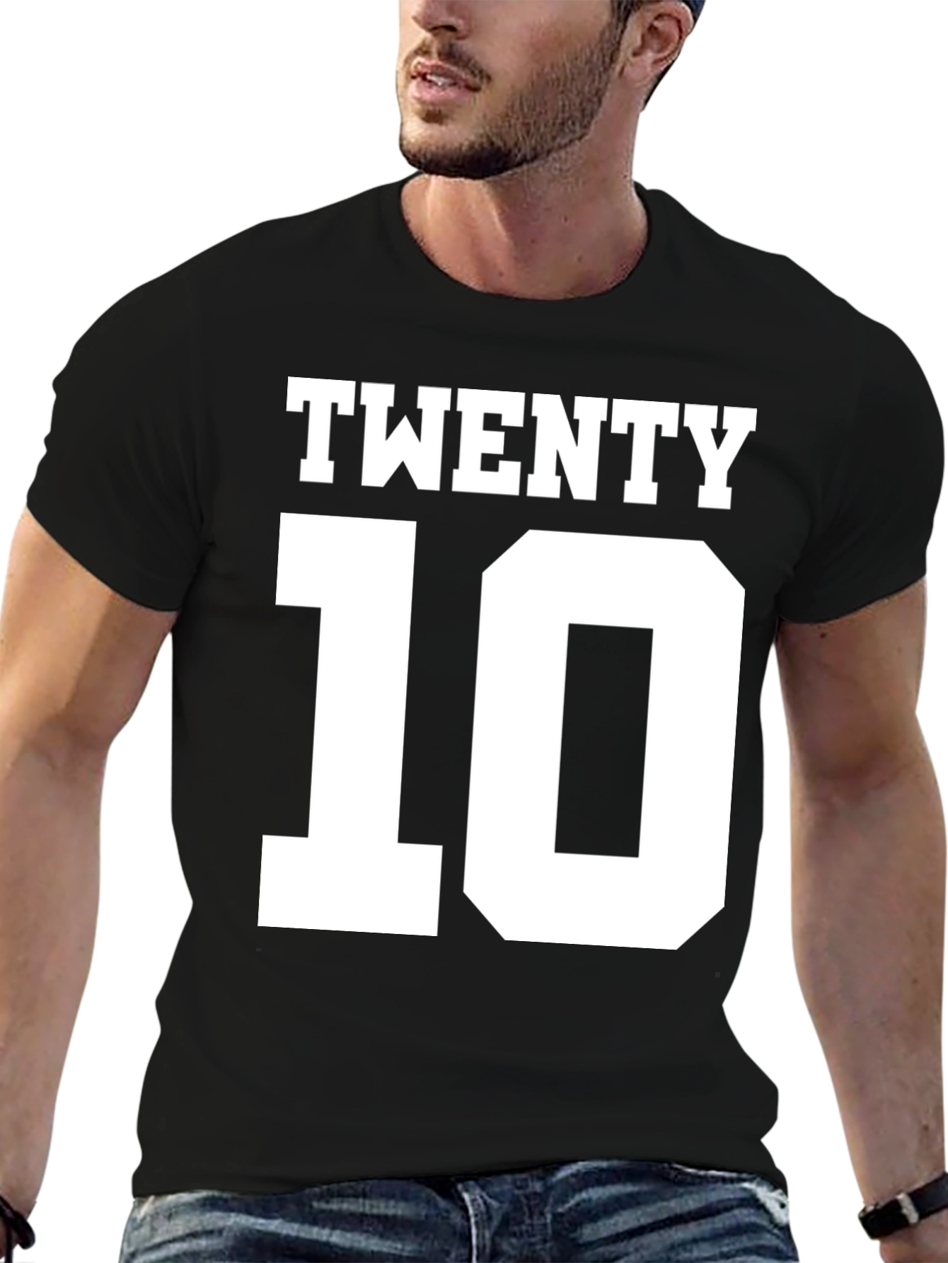 Twenty 10 Graphic Tee - Black