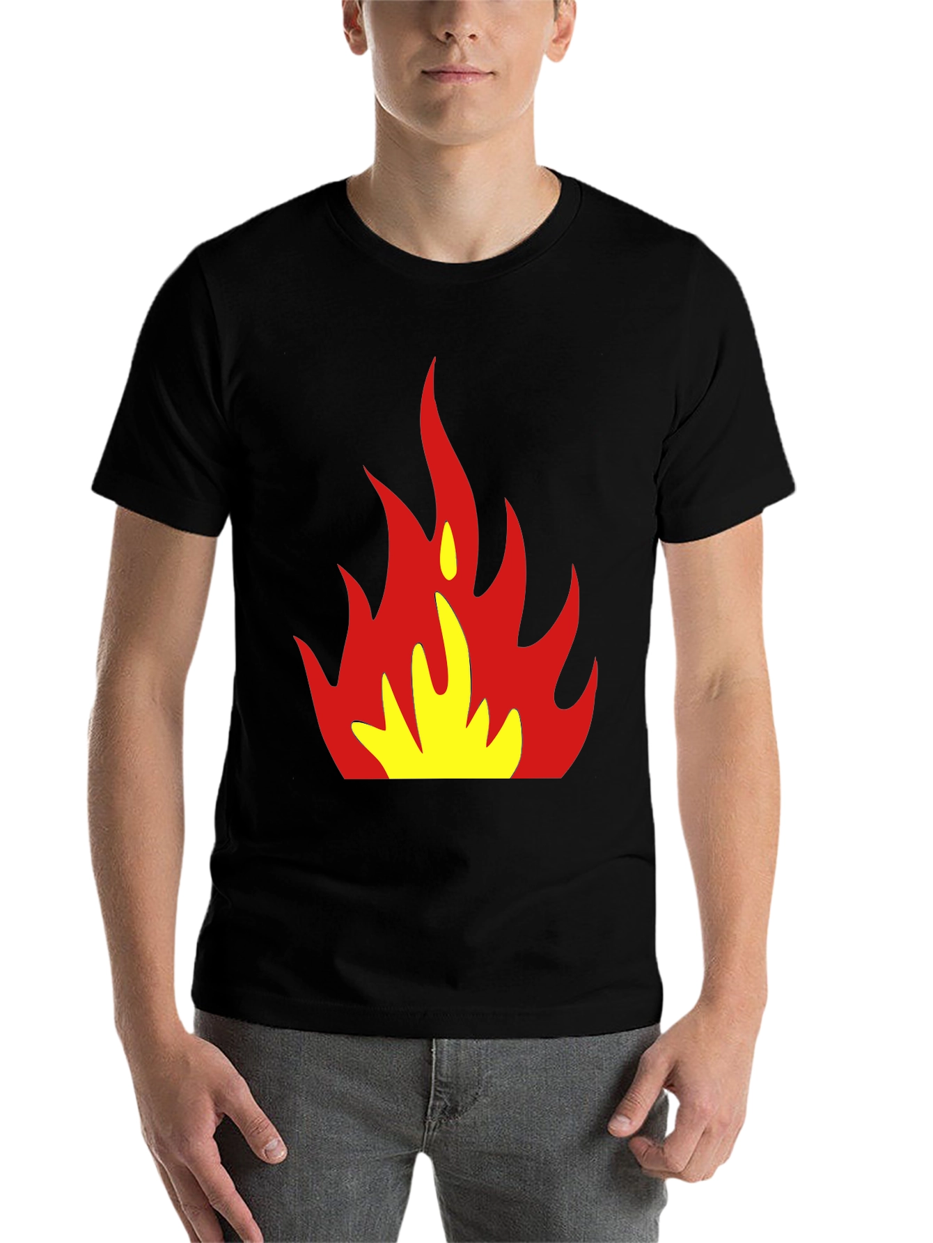 Flaming Hot Graphic Tee - Bold & Trendy