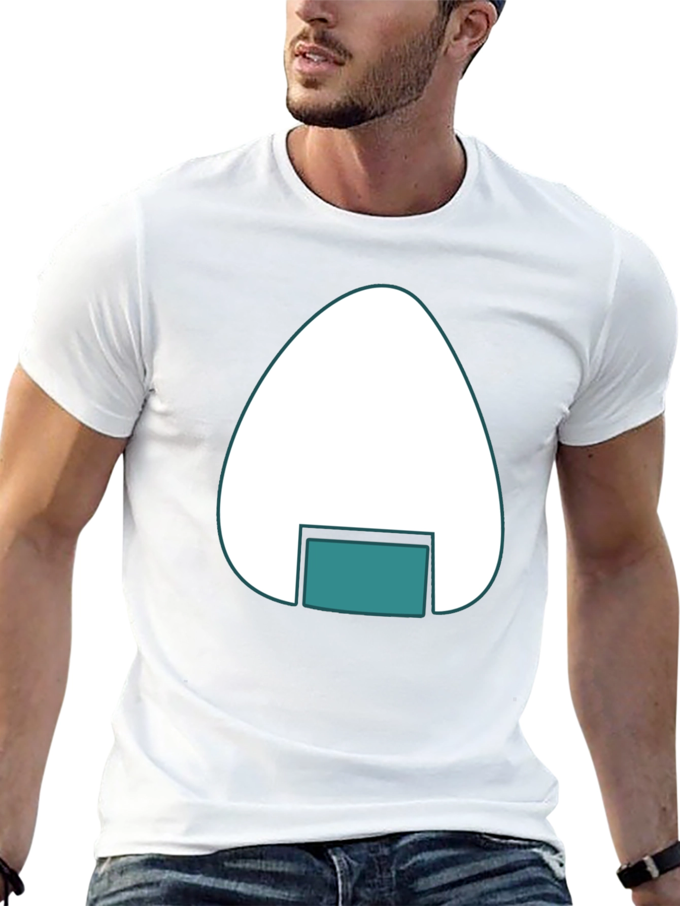 Onigiri T-Shirt - Cool Sushi Rice Ball Design
