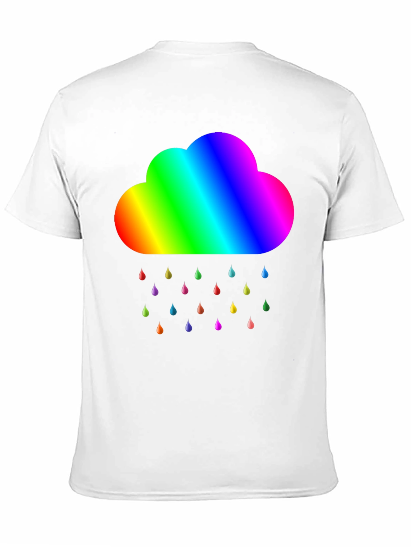 Rainbow Cloud T-Shirt - Pride Weather Tee