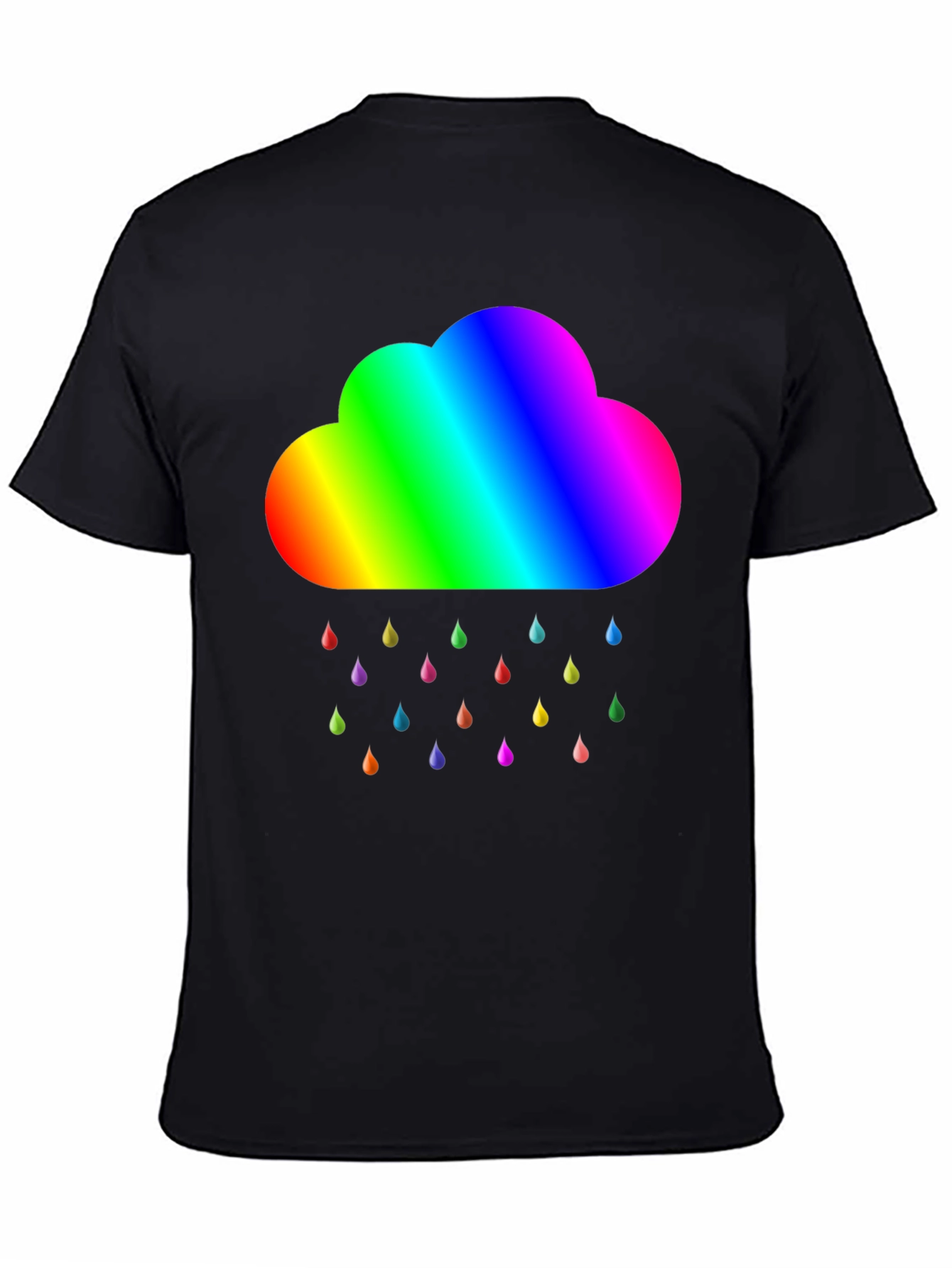 Rainbow Cloud T-Shirt - Pride Weather Tee