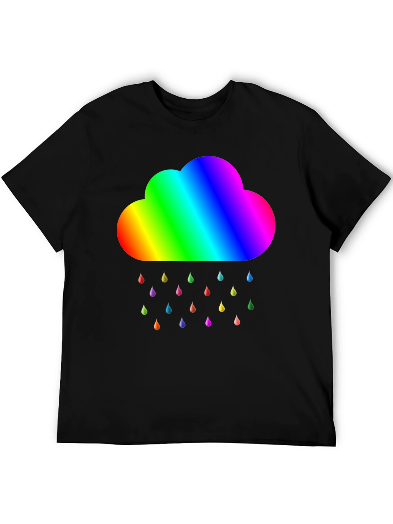 Rainbow Cloud T-Shirt - Pride Weather Tee
