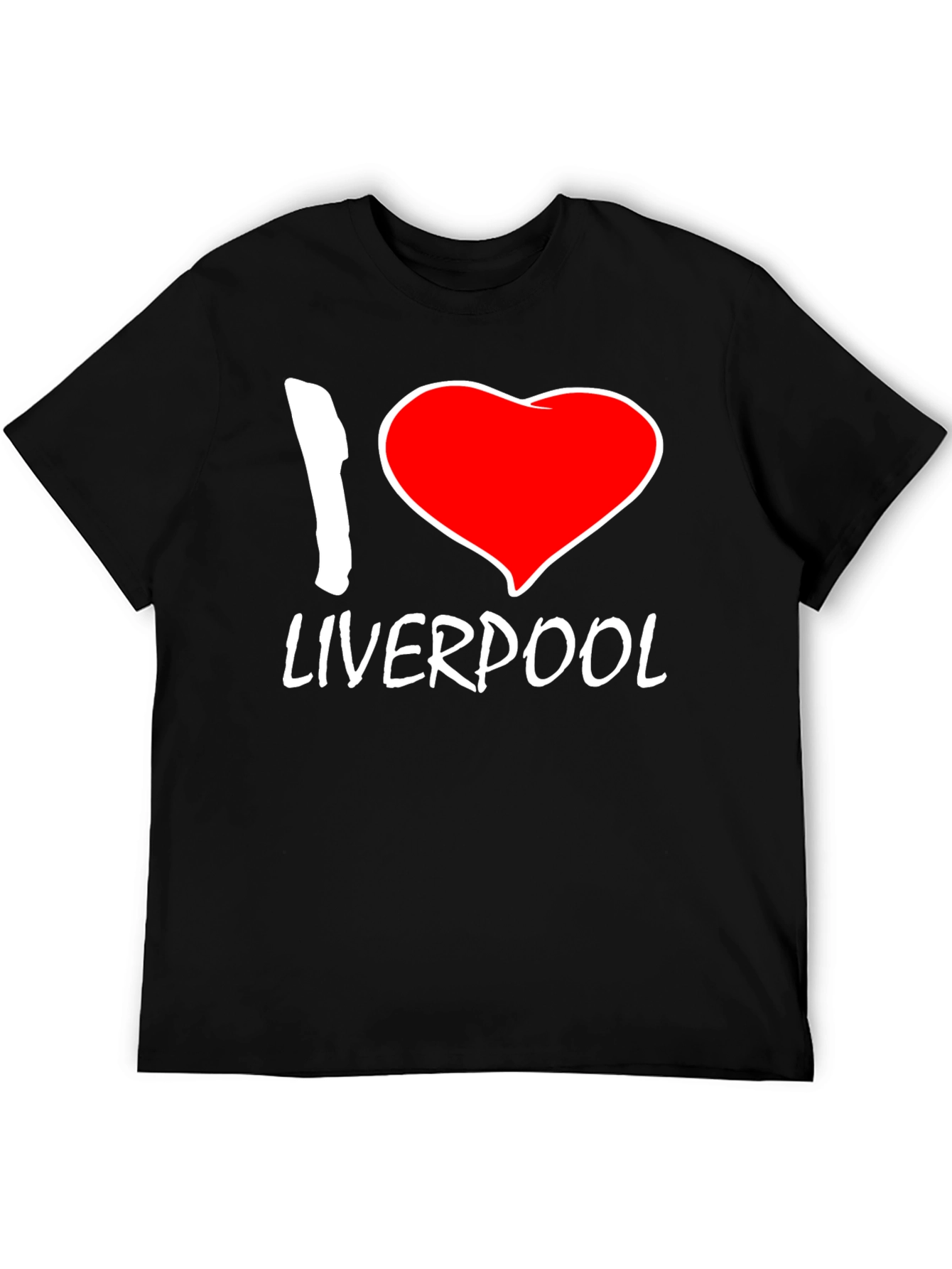 I Heart Liverpool Black T-Shirt