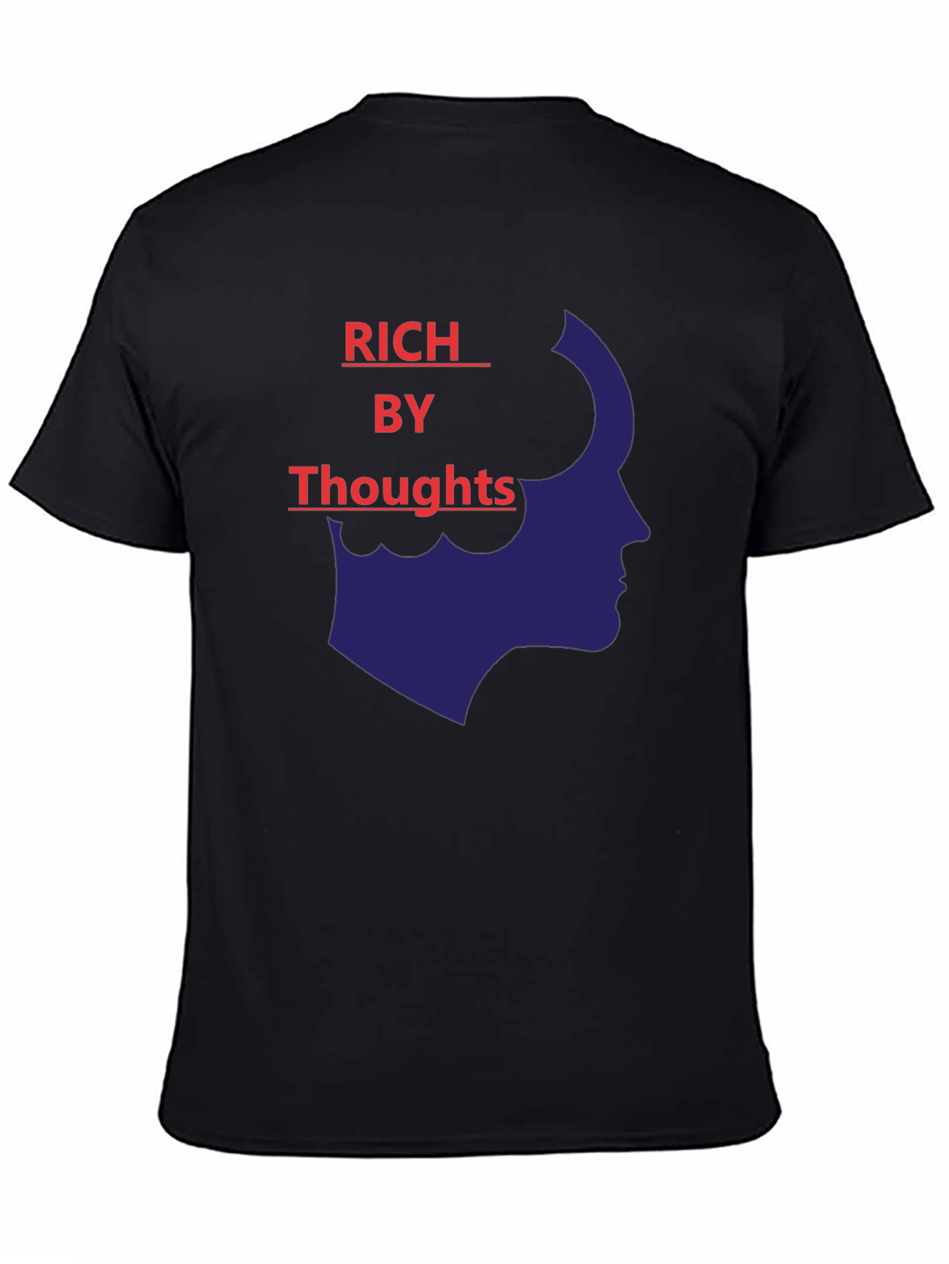 Rich By Thoughts Graphic T-Shirt