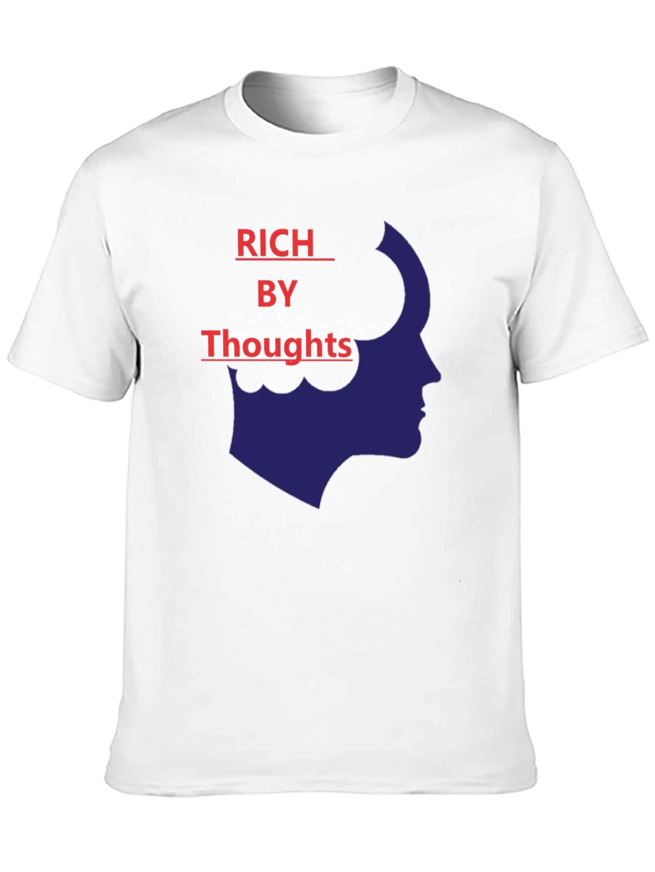 Rich By Thoughts Graphic T-Shirt