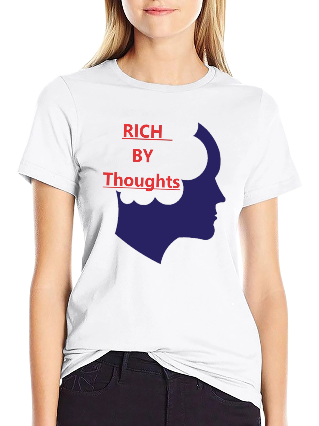 Rich By Thoughts Graphic T-Shirt