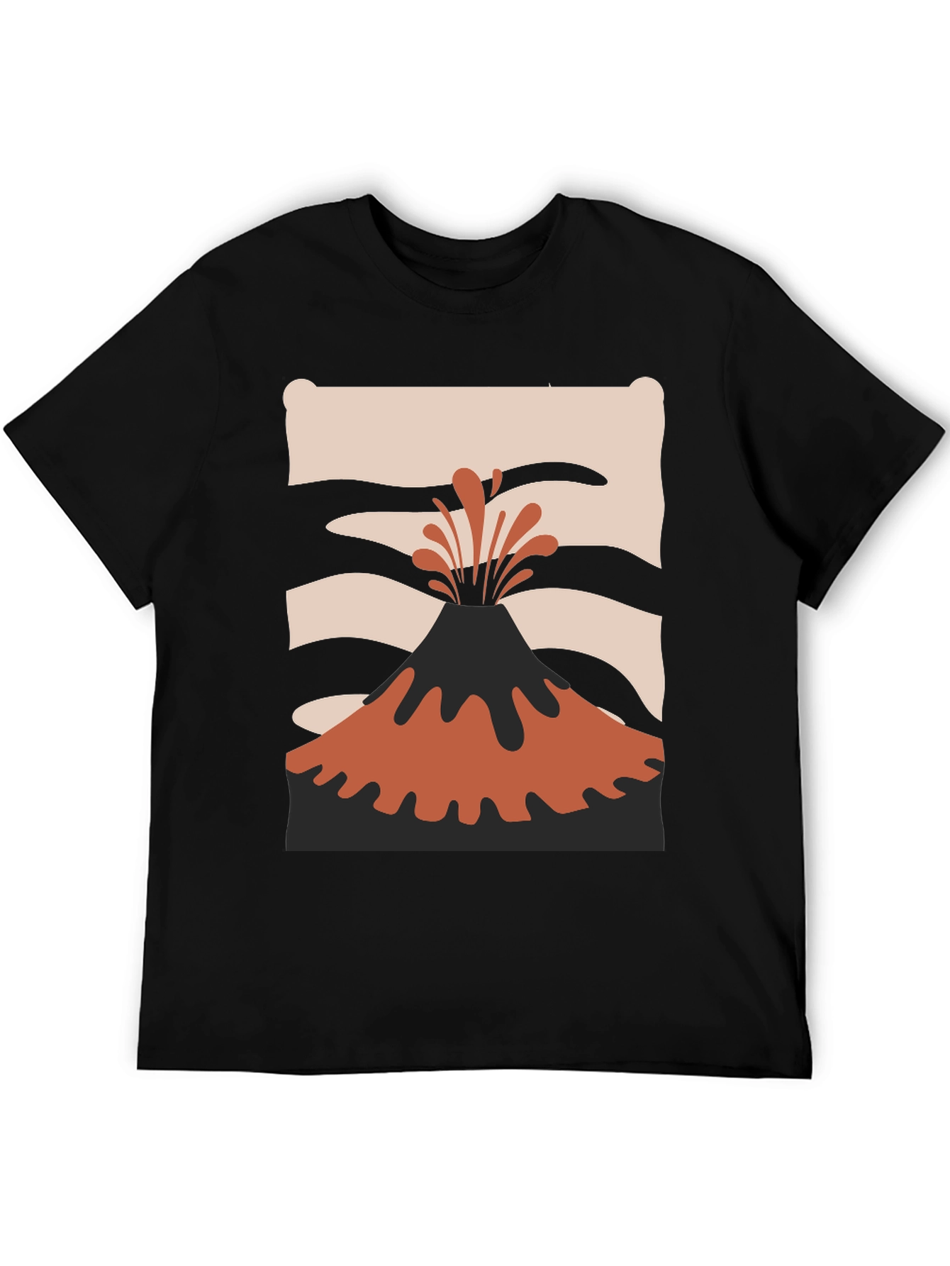 Volcano Graphic Tee - Eruption Style