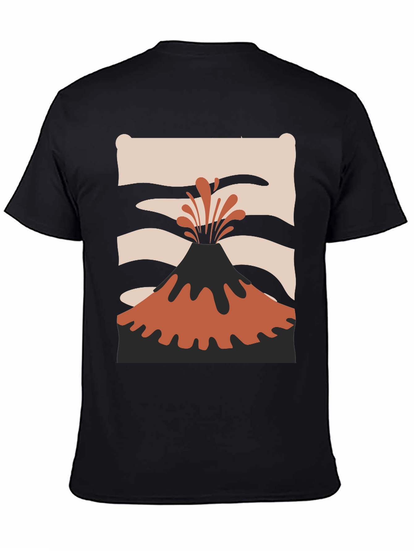 Volcano Graphic Tee - Eruption Style
